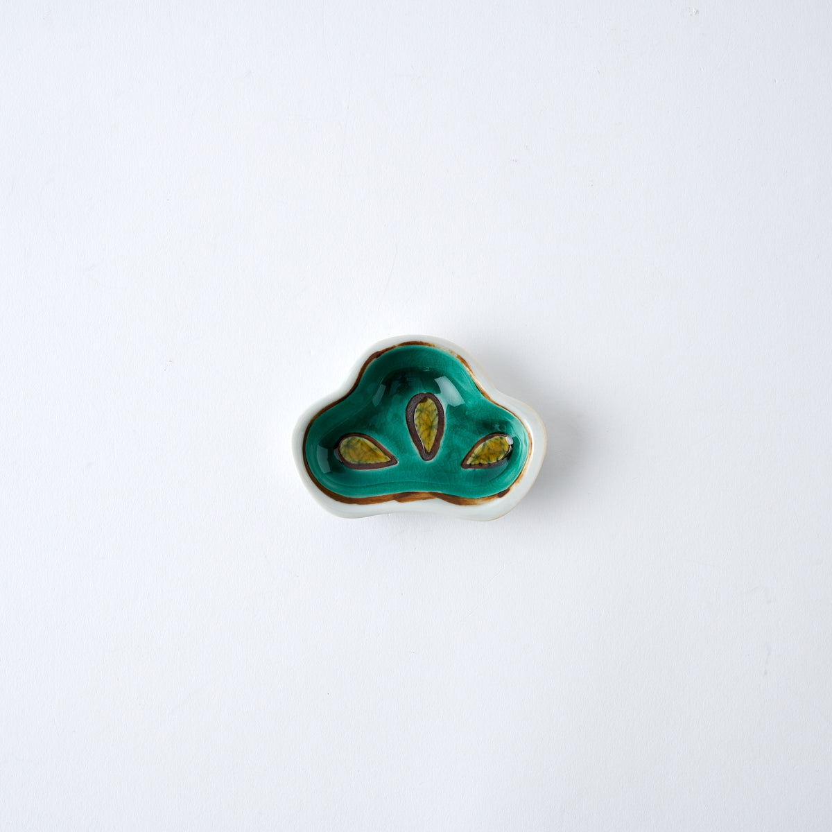 Little Symbols of Luck Sauce Plate - JAPAN KUTANI SHOP
