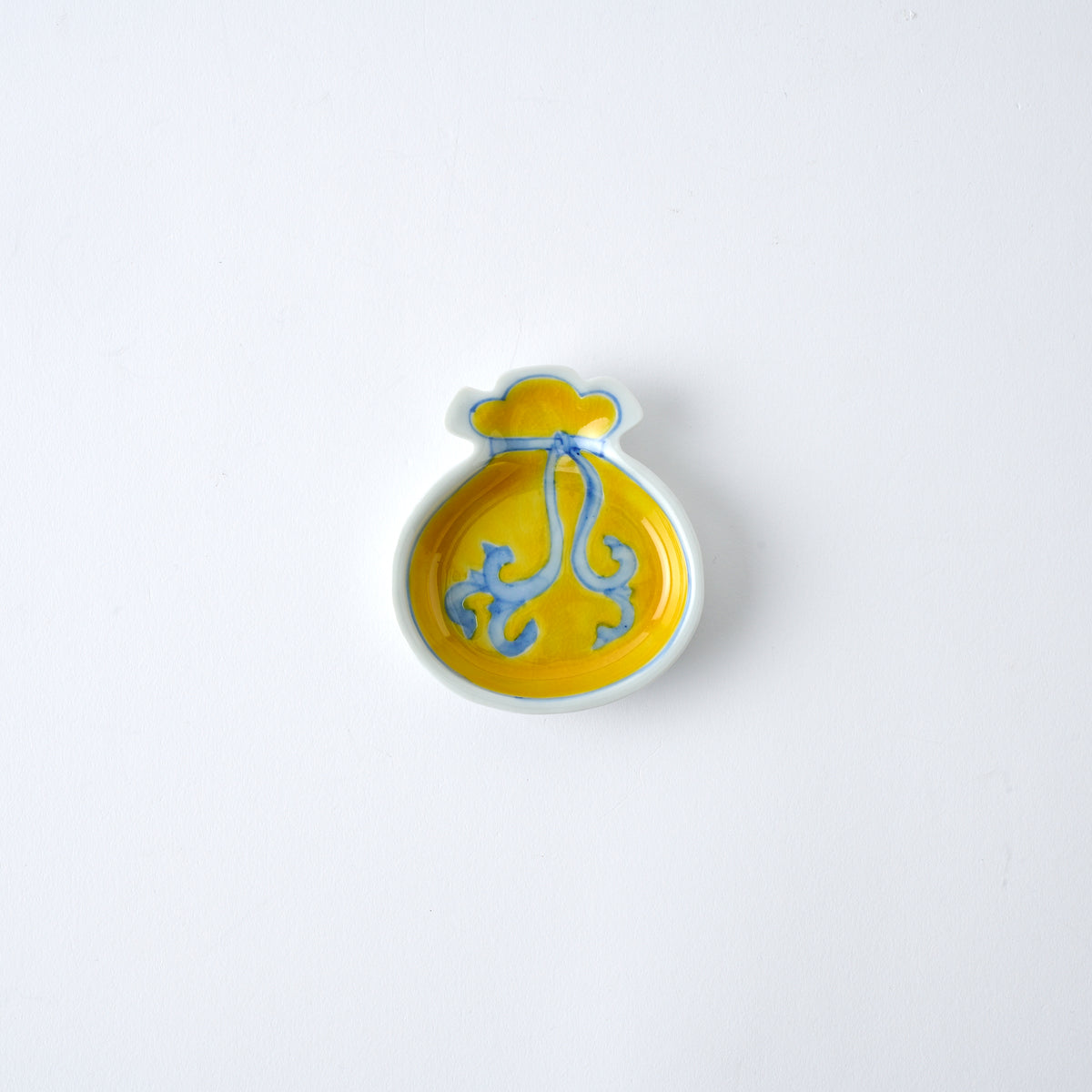Little Symbols of Luck Sauce Plate - JAPAN KUTANI SHOP