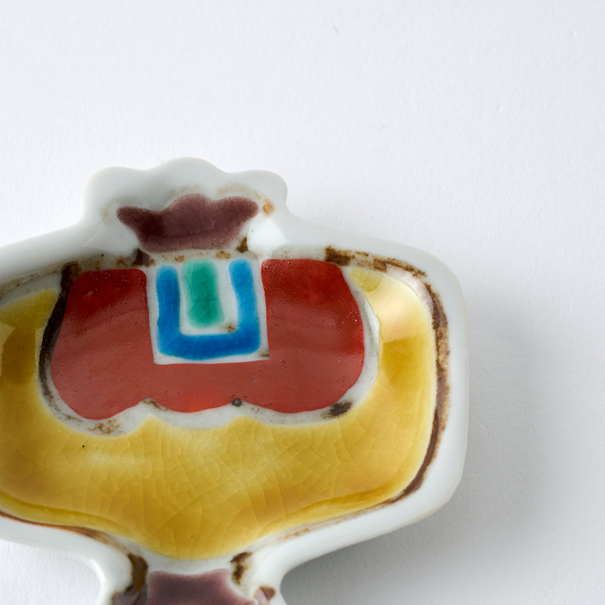 Little Symbols of Luck Sauce Plate - JAPAN KUTANI SHOP