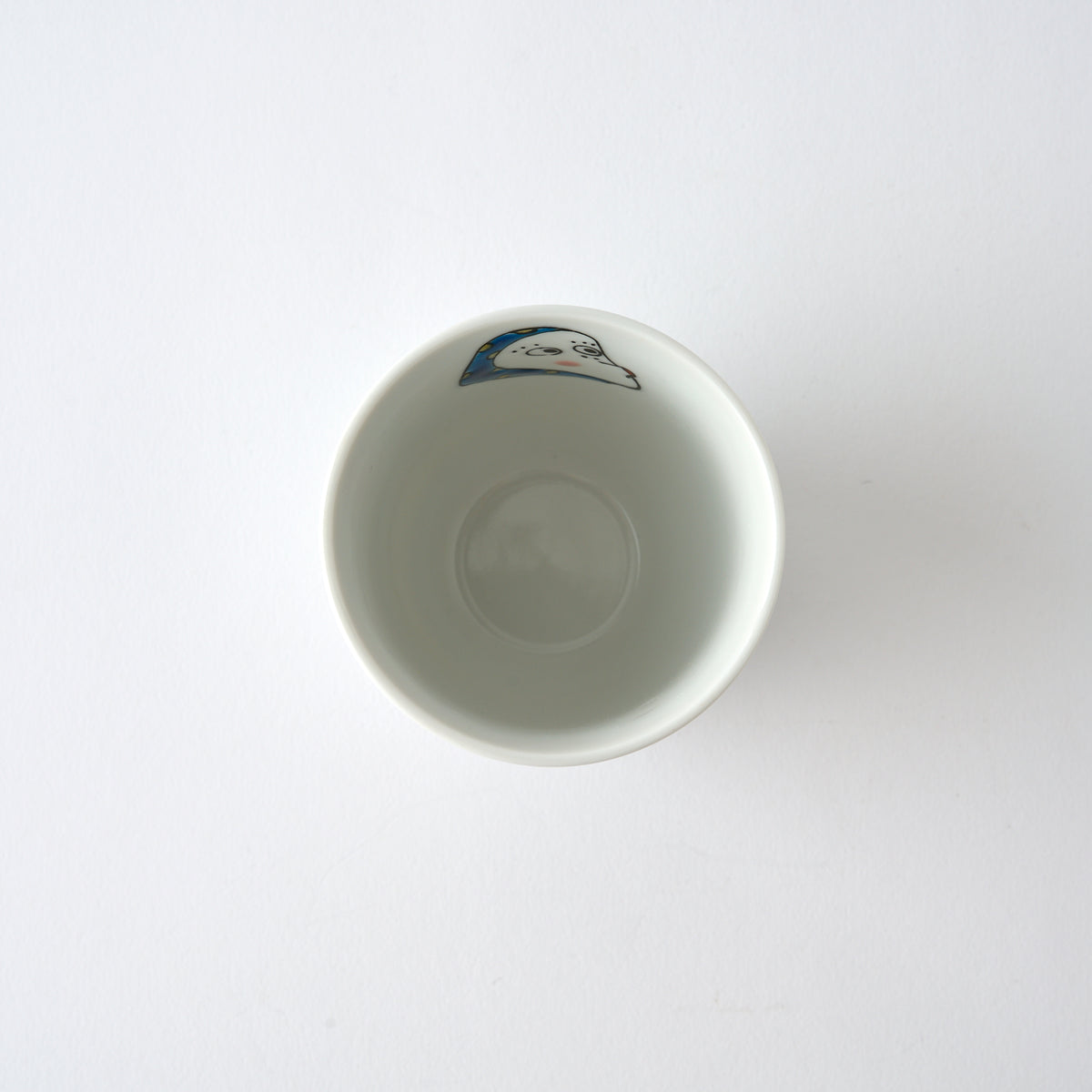 Okame and Hyottoko Japanese Yunomi Teacup Pair