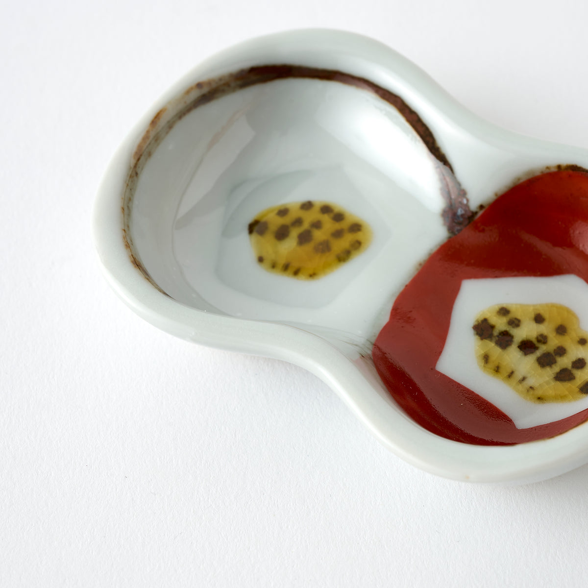 First Bloom Sauce Plate - JAPAN KUTANI SHOP