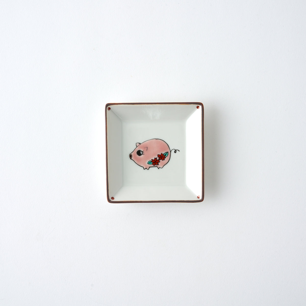 Lucky Animals Square Sauce Plate