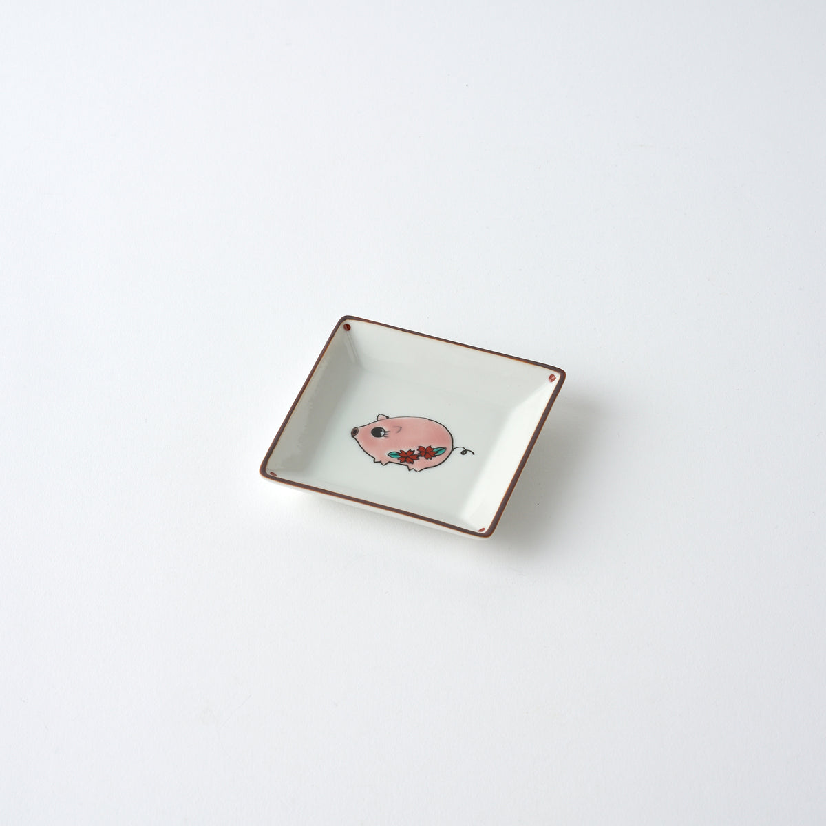 Lucky Animals Square Sauce Plate