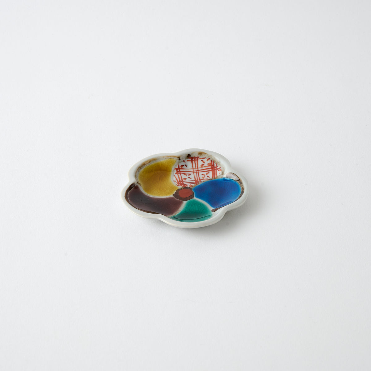 First Bloom Sauce Plate - JAPAN KUTANI SHOP