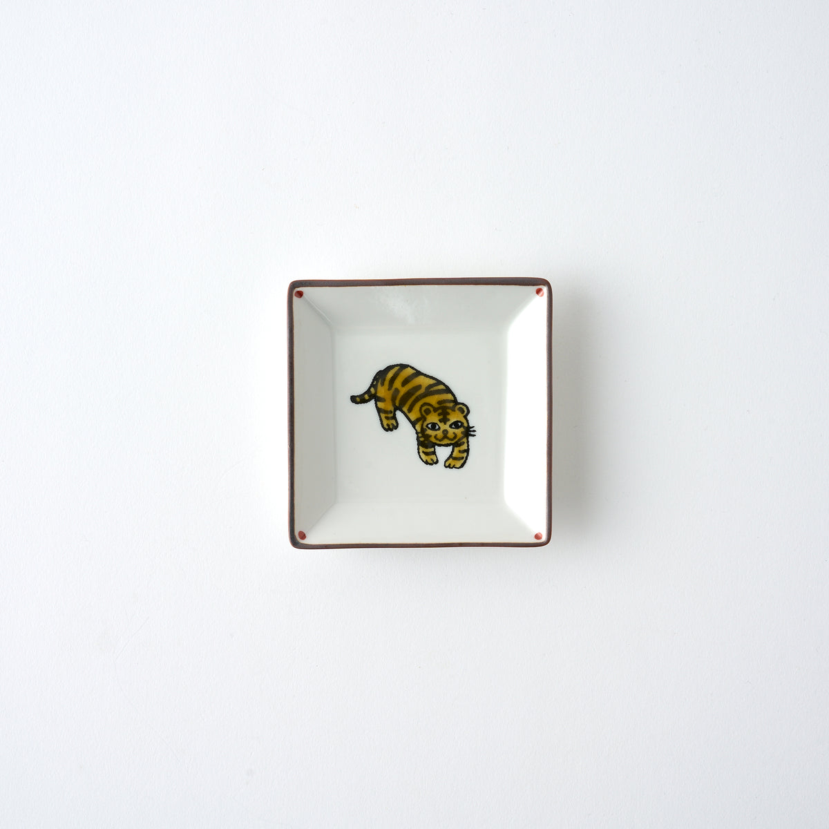 Lucky Animals Square Sauce Plate