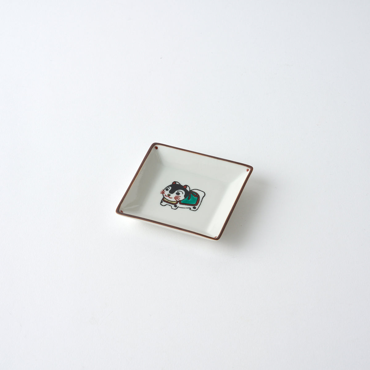 Lucky Animals Square Sauce Plate