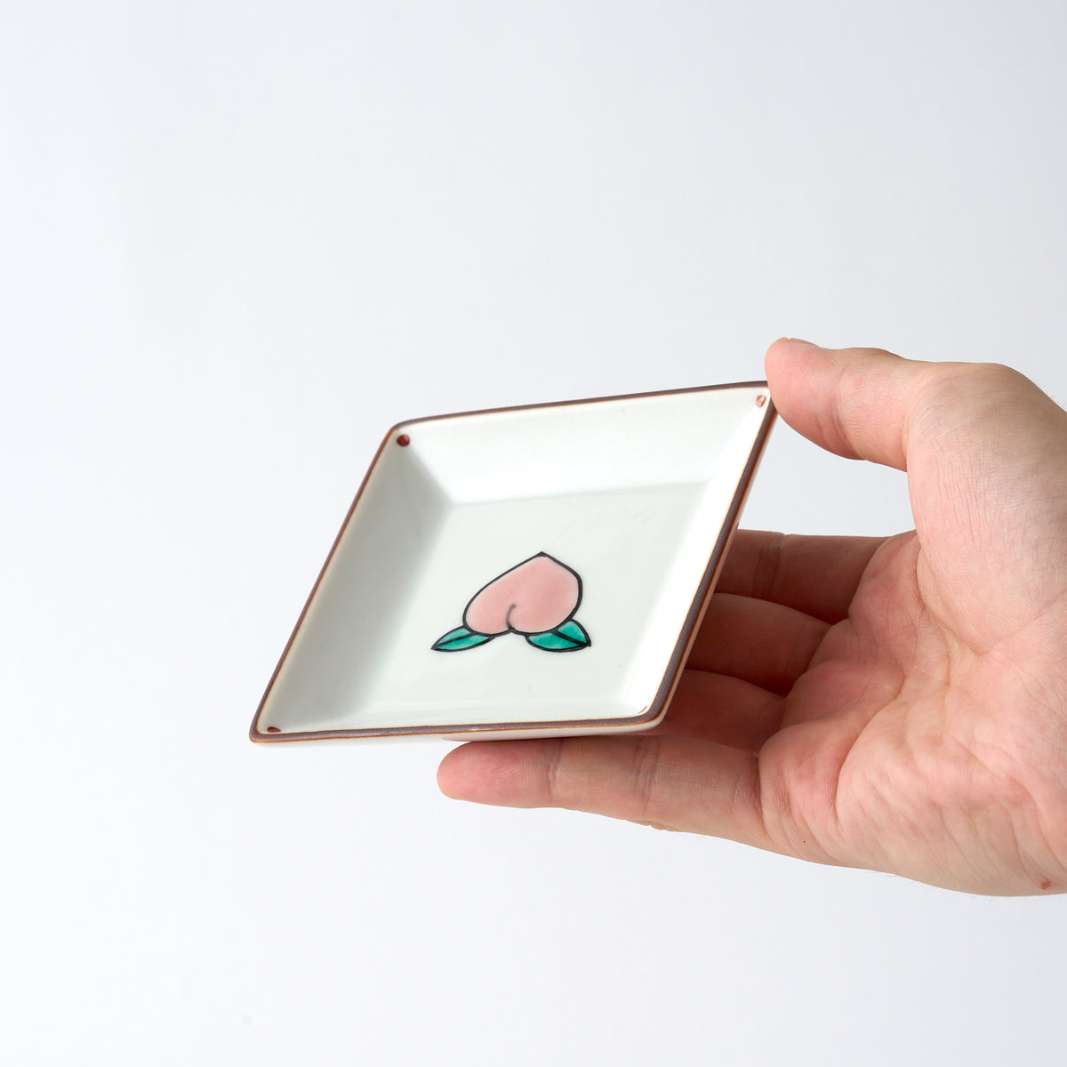 Lucky Motifs Square Sauce Plate