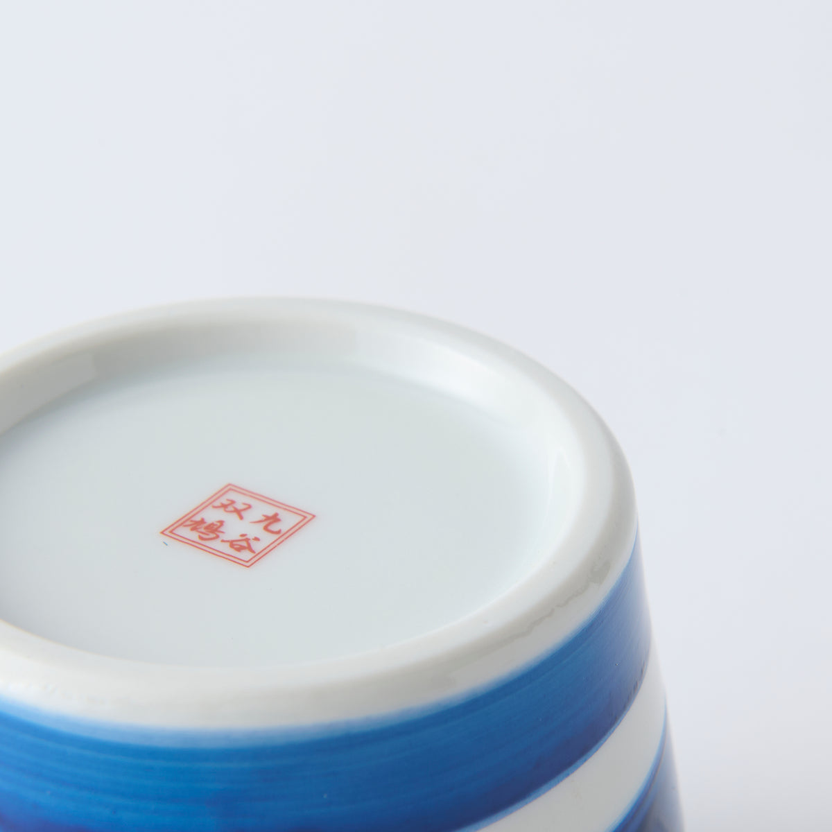 Okame and Hyottoko Japanese Teacup Pair