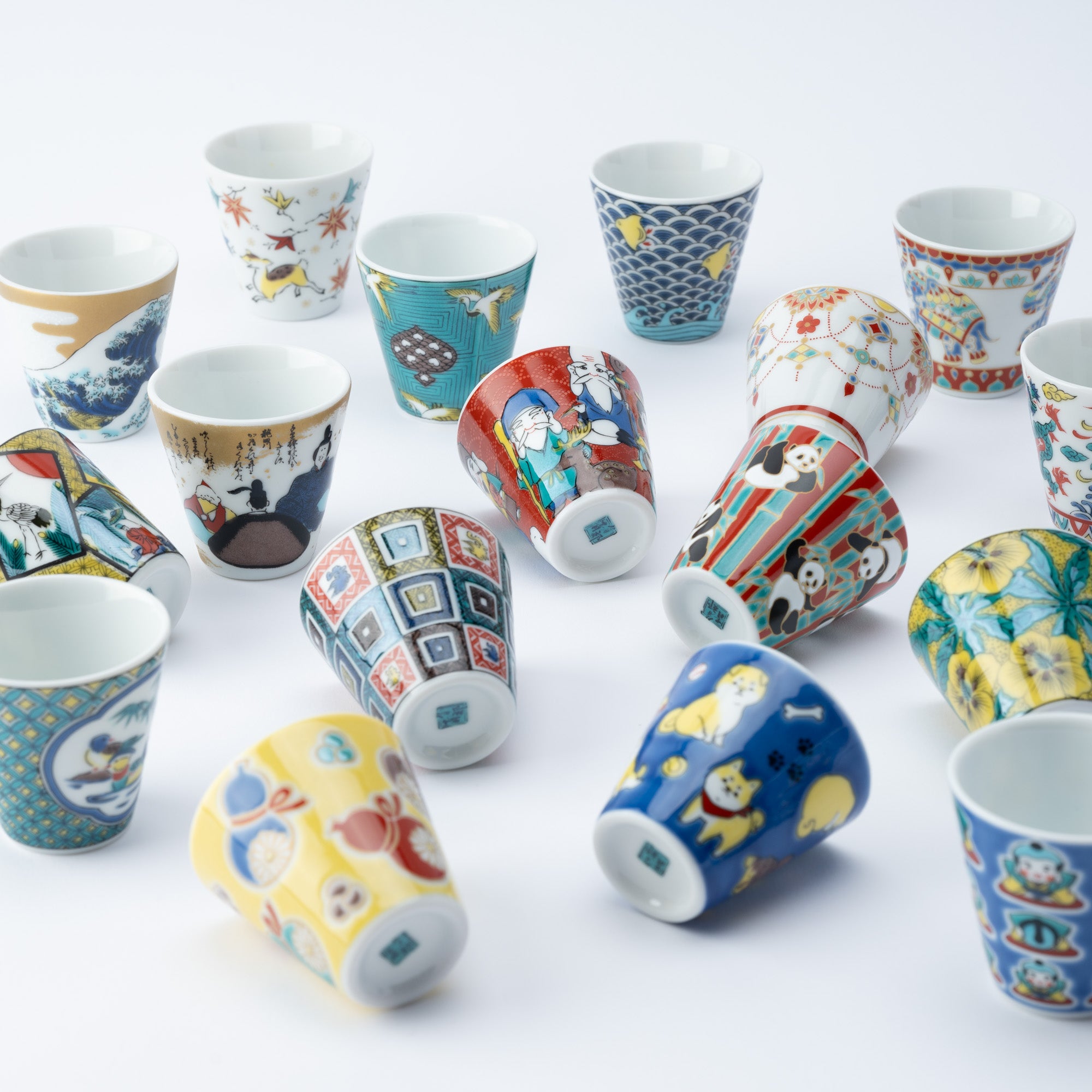 Auspicious Art Ochoko Sake Cup