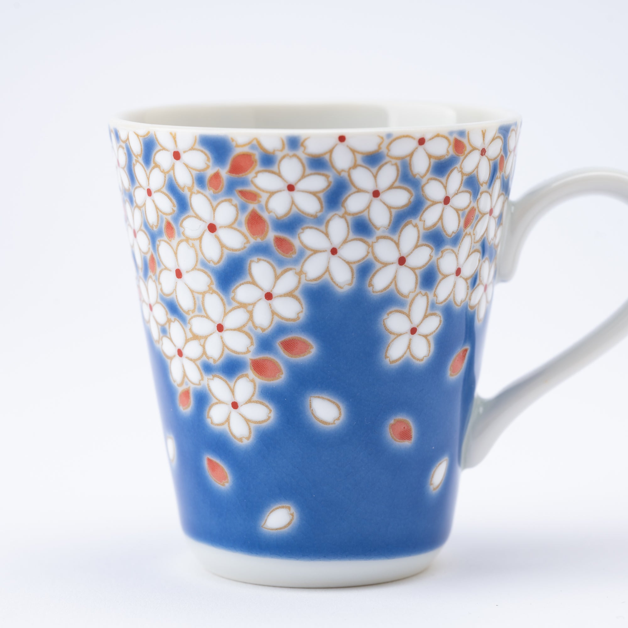 Modern Kutani Espresso Cup and Saucer