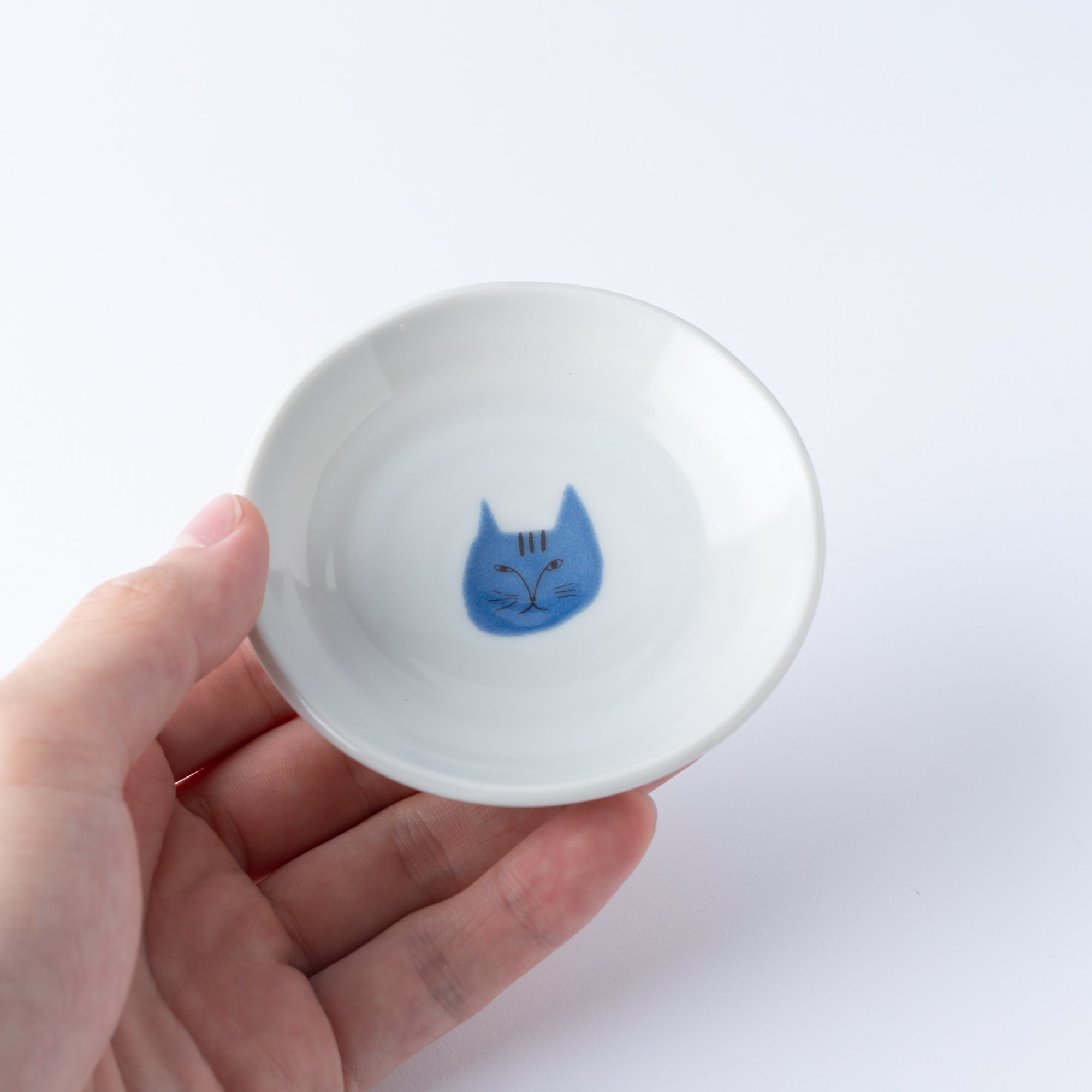 Tiny Cat Sauce Plate Set