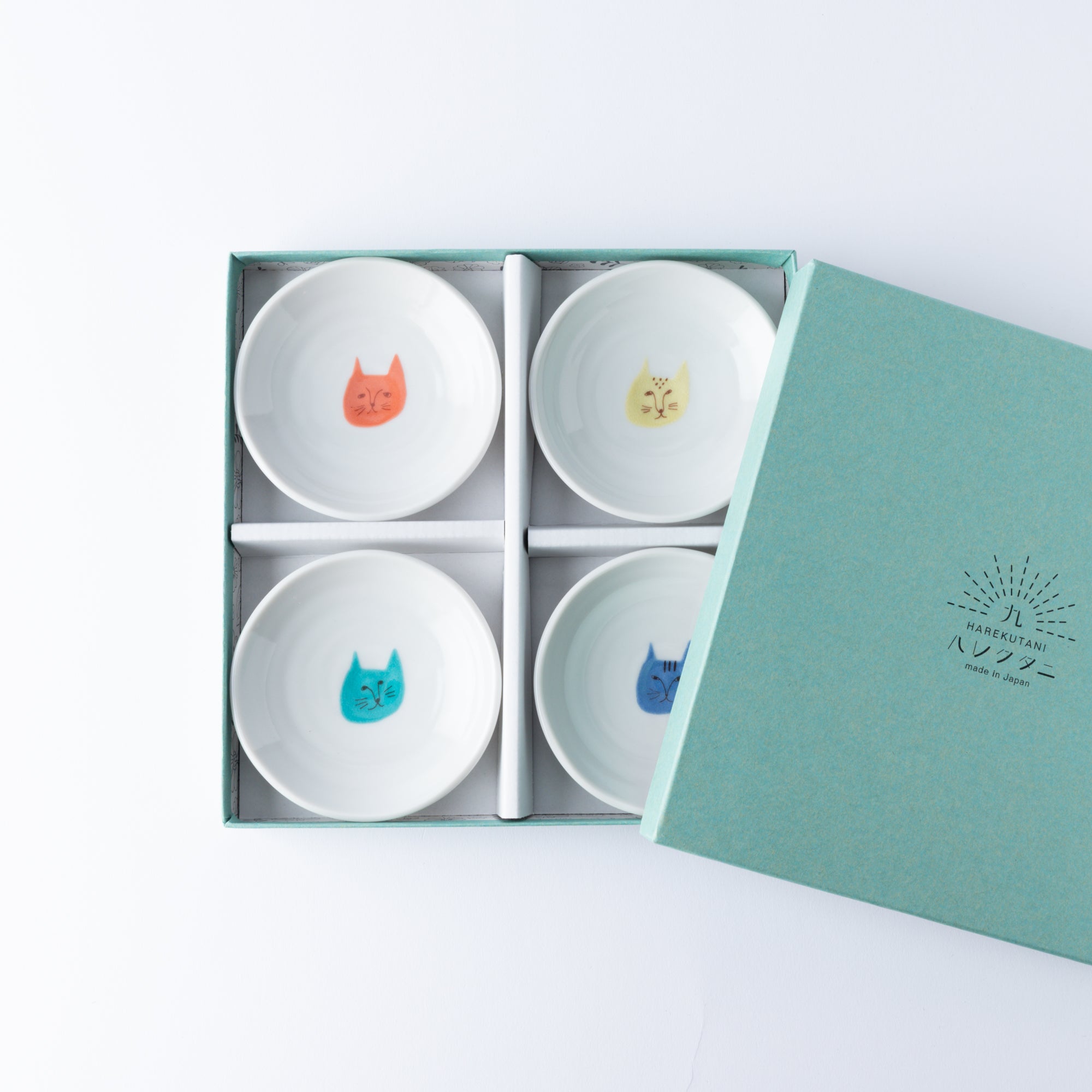 Tiny Cat Sauce Plate Set