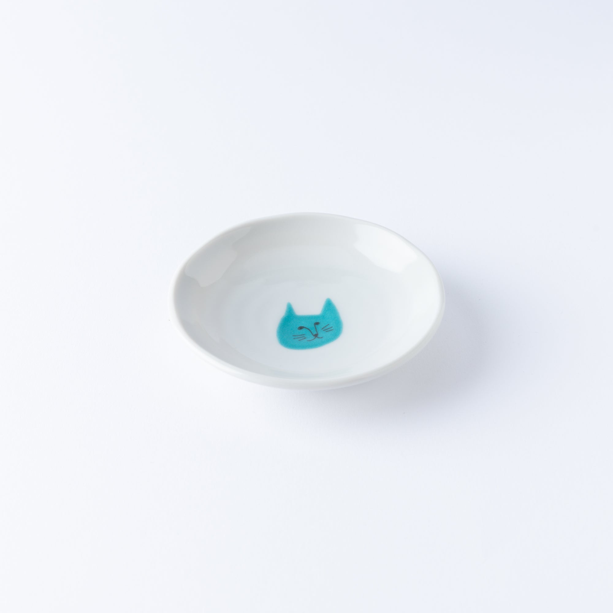 Tiny Cat Sauce Plate Set