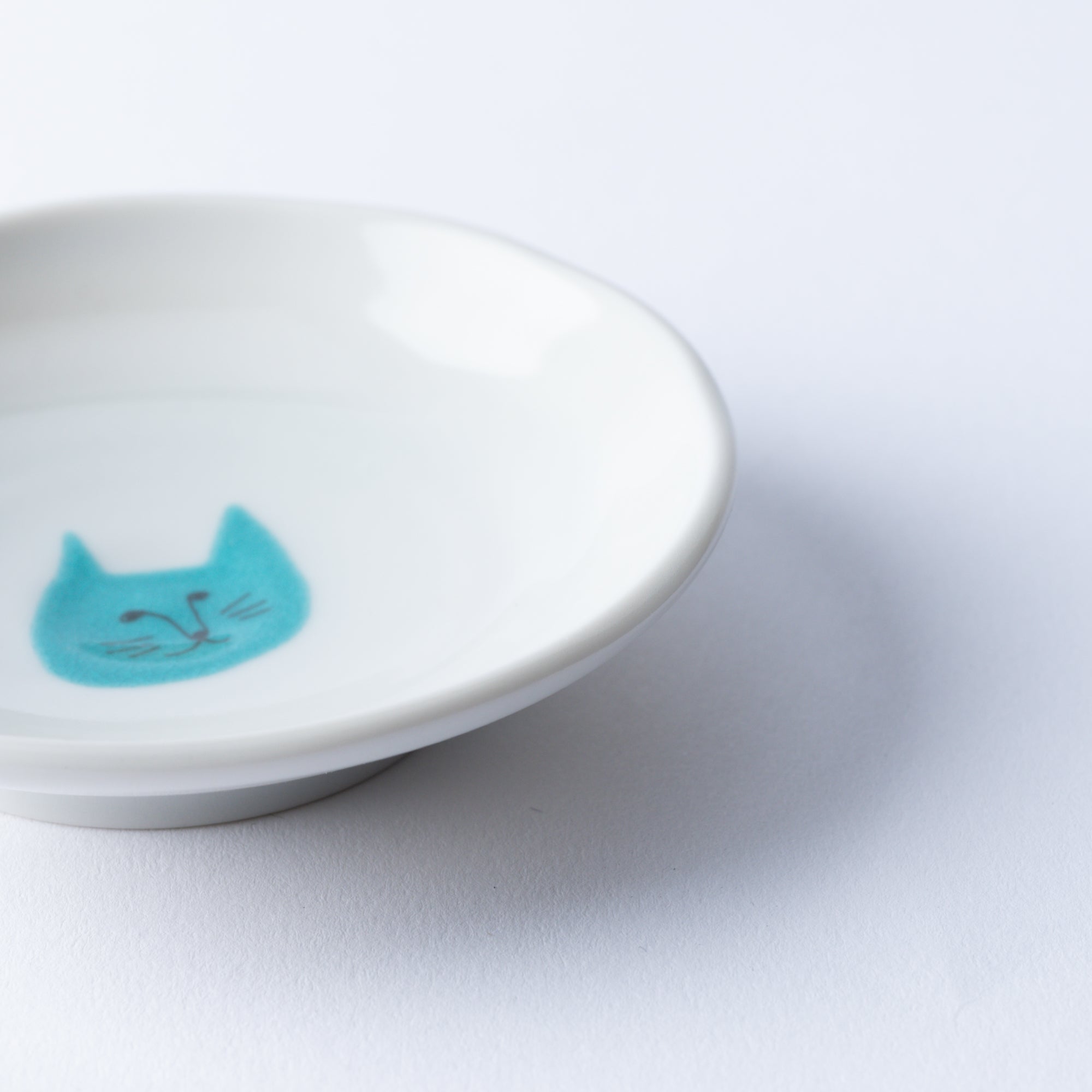 Tiny Cat Sauce Plate Set
