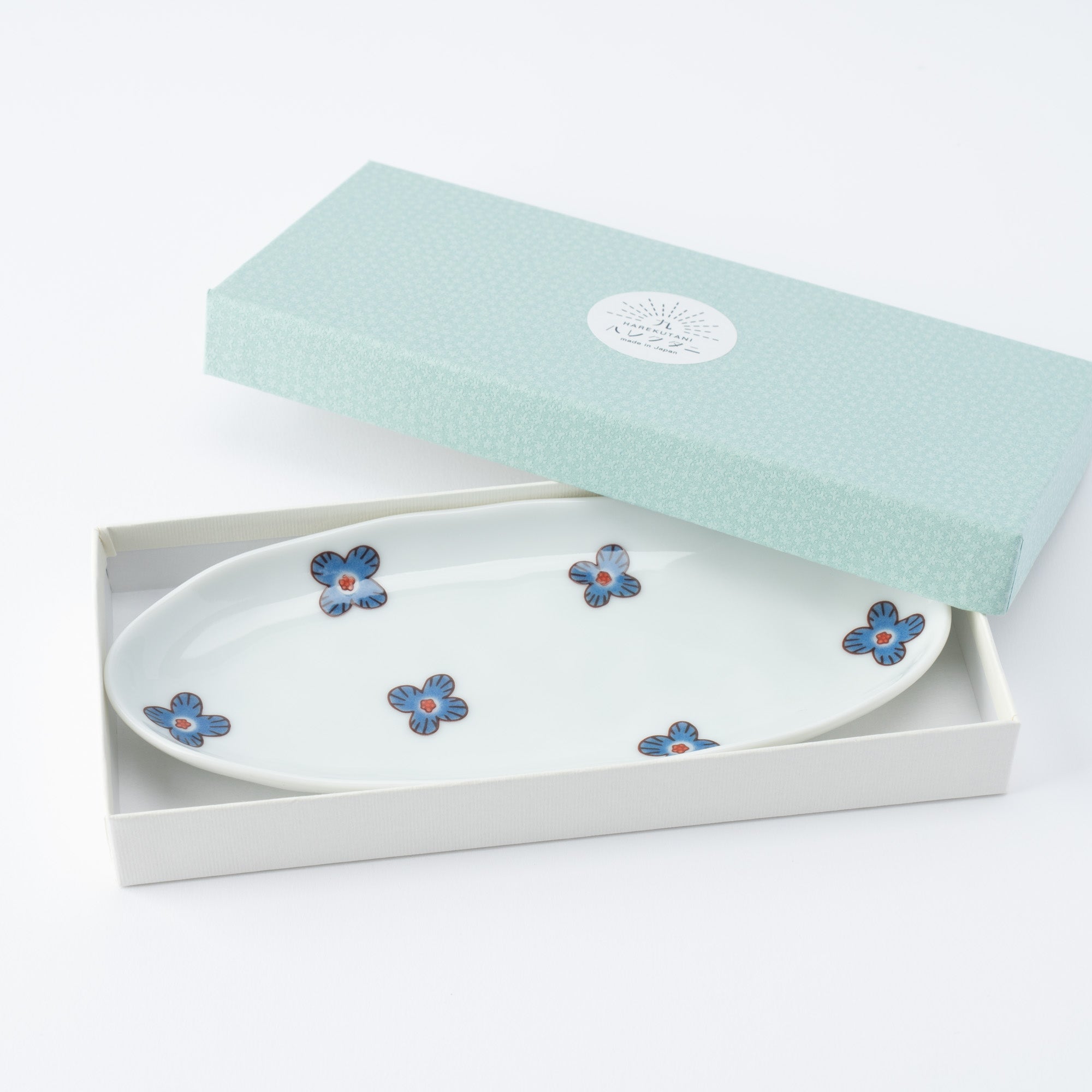 Playful Pattern Oval Side Plate