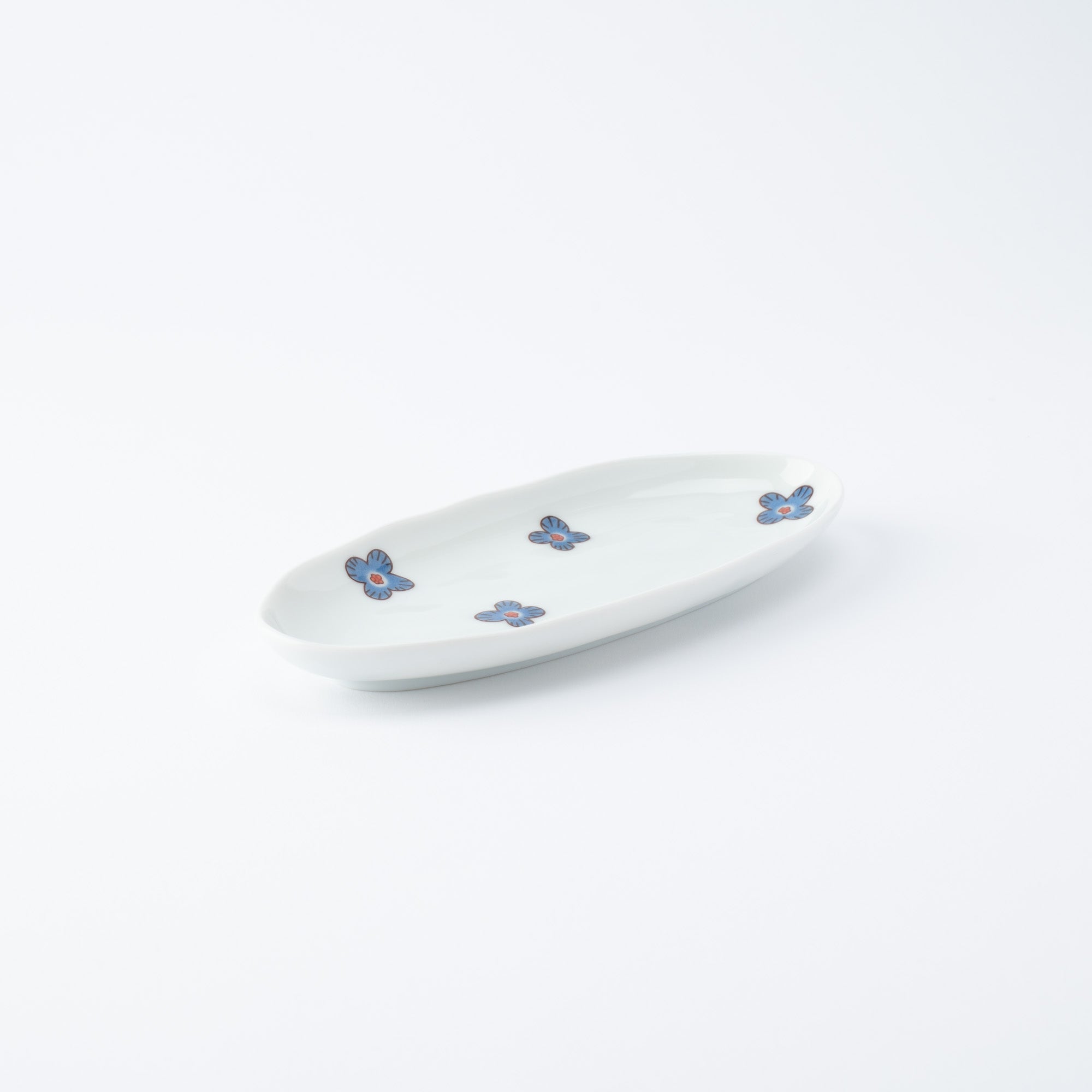 Playful Pattern Oval Side Plate