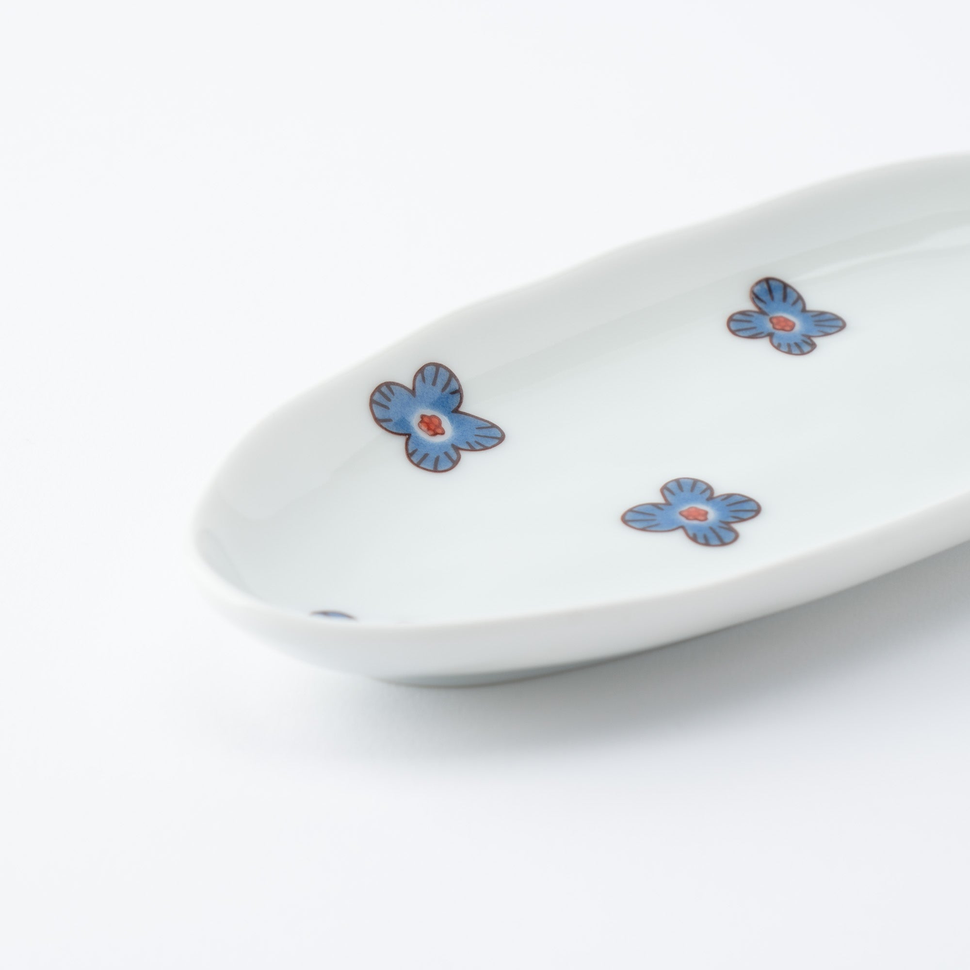 Playful Pattern Oval Side Plate