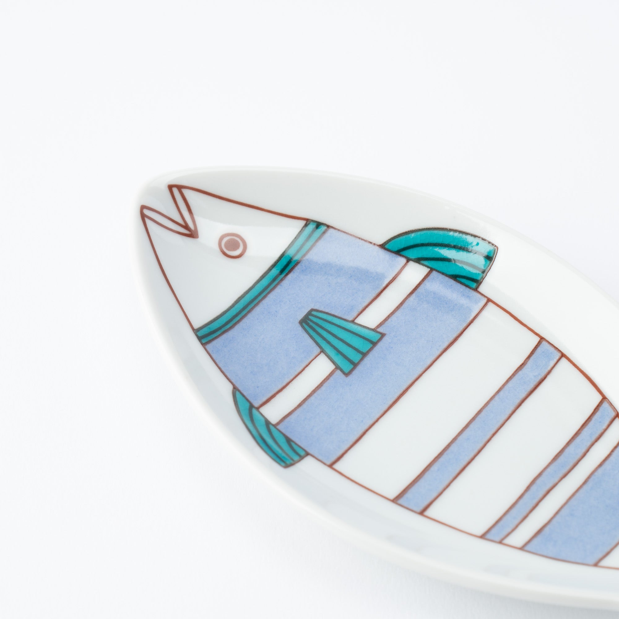 Fish Shaped Side Plate - JAPAN KUTANI SHOP