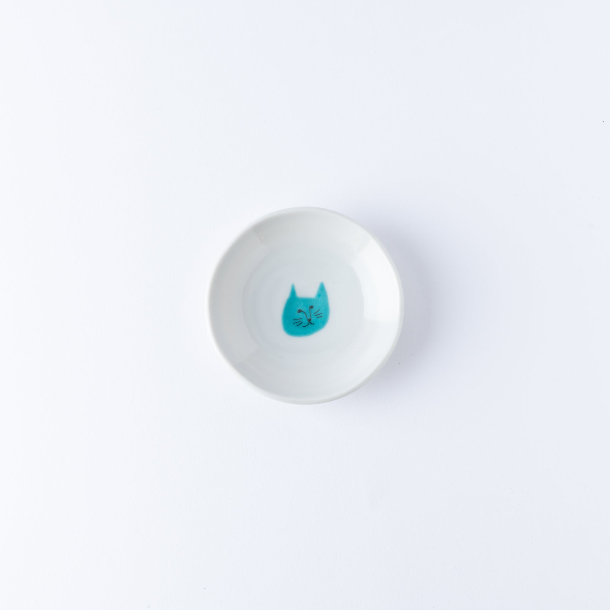 Tiny Cat Sauce Plate Set
