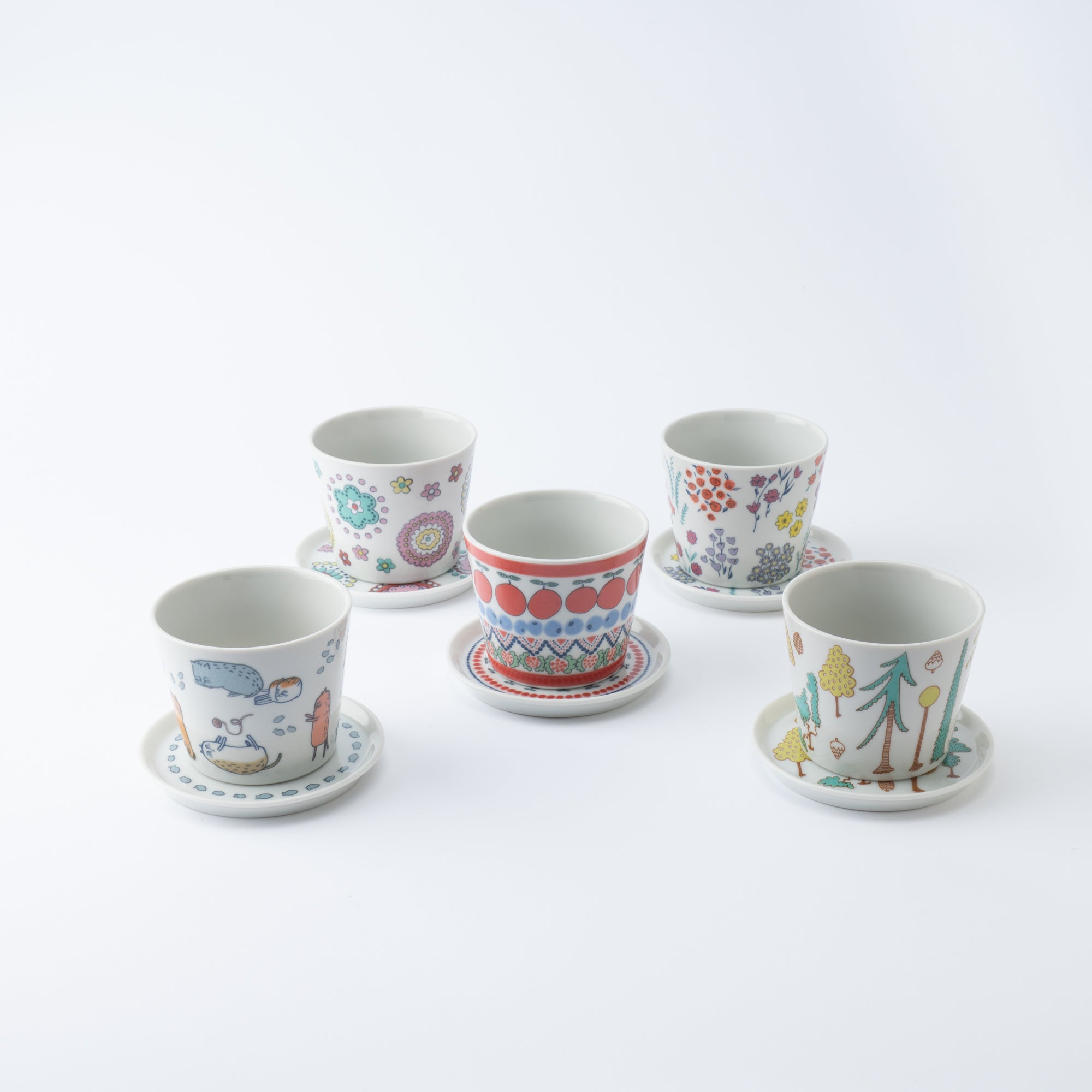 Color Story Cup & Saucer