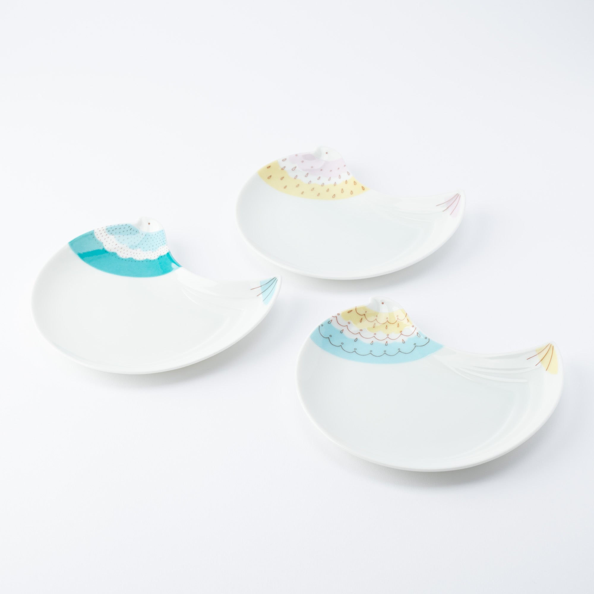 Bird Shaped Side Plate - JAPAN KUTANI SHOP