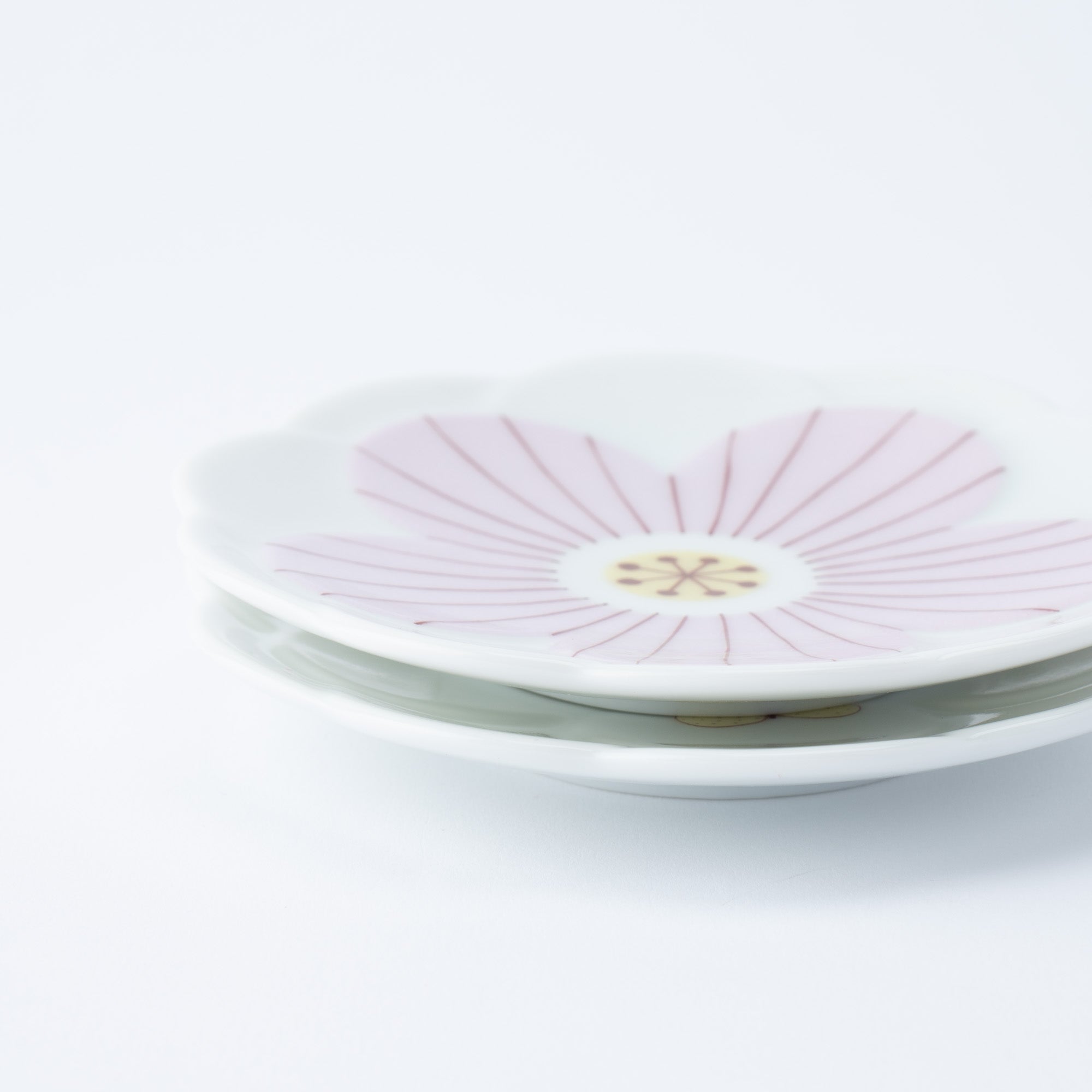Butterfly & Flower Sauce Plate Set