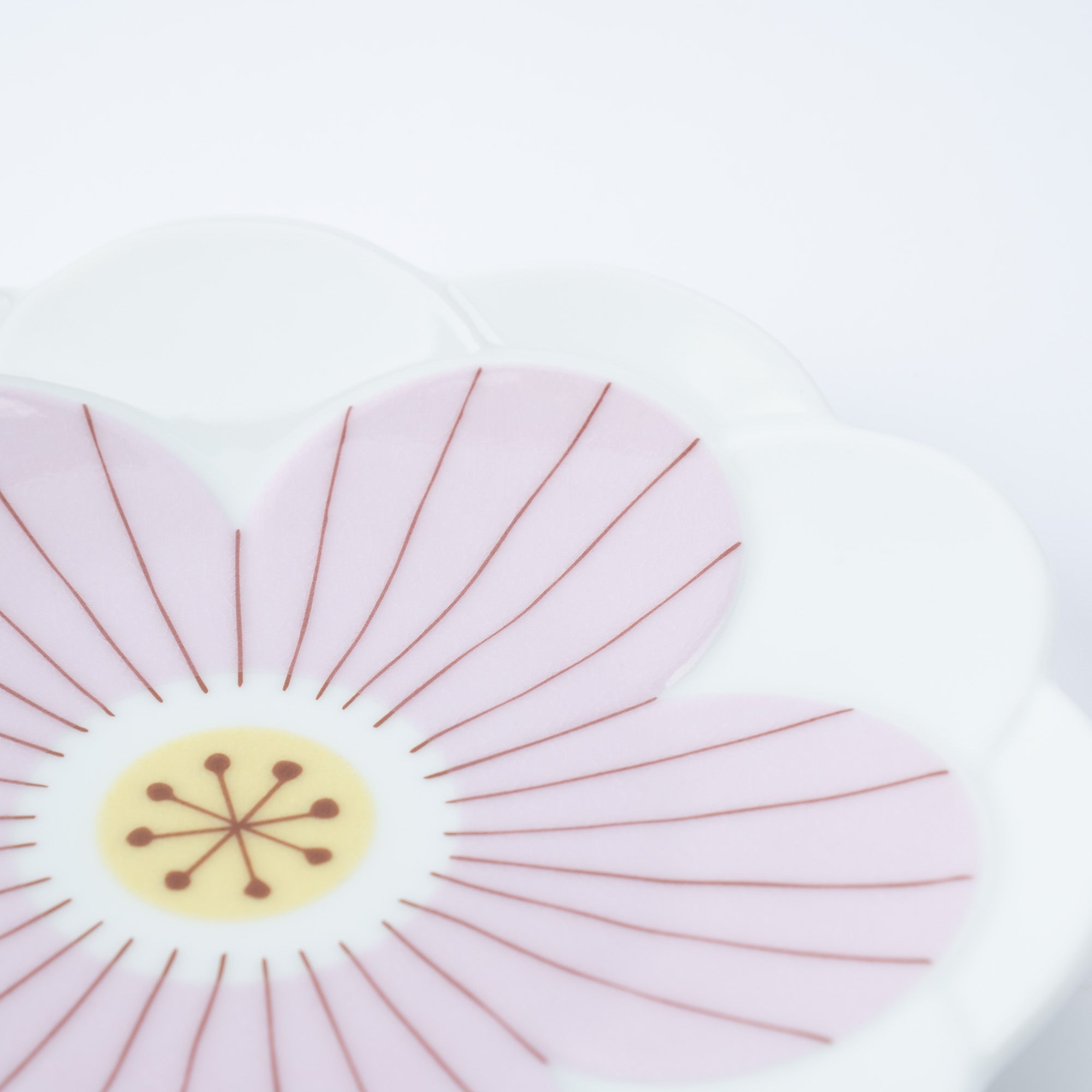Butterfly & Flower Sauce Plate Set