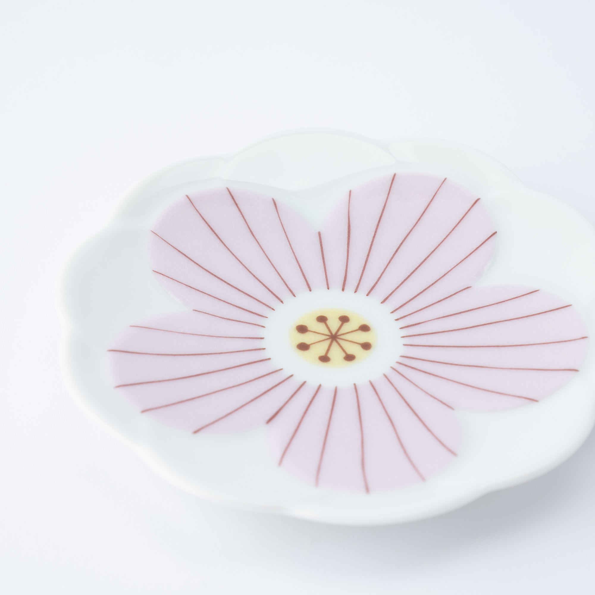 Butterfly & Flower Sauce Plate Set