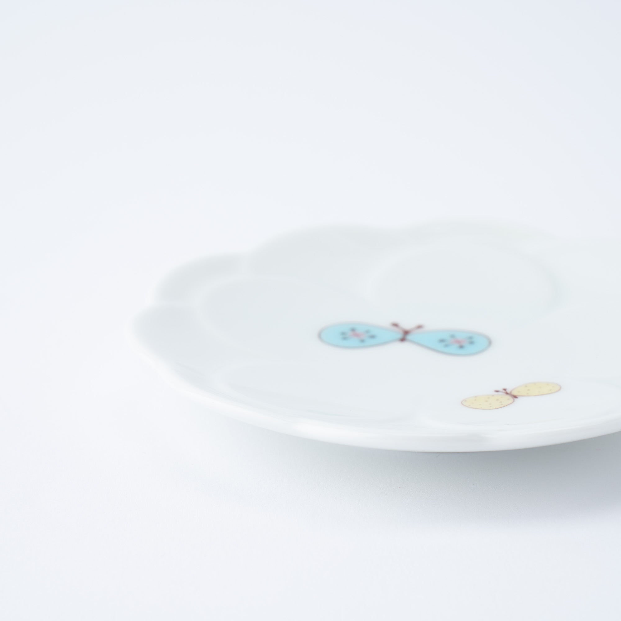 Butterfly & Flower Sauce Plate Set