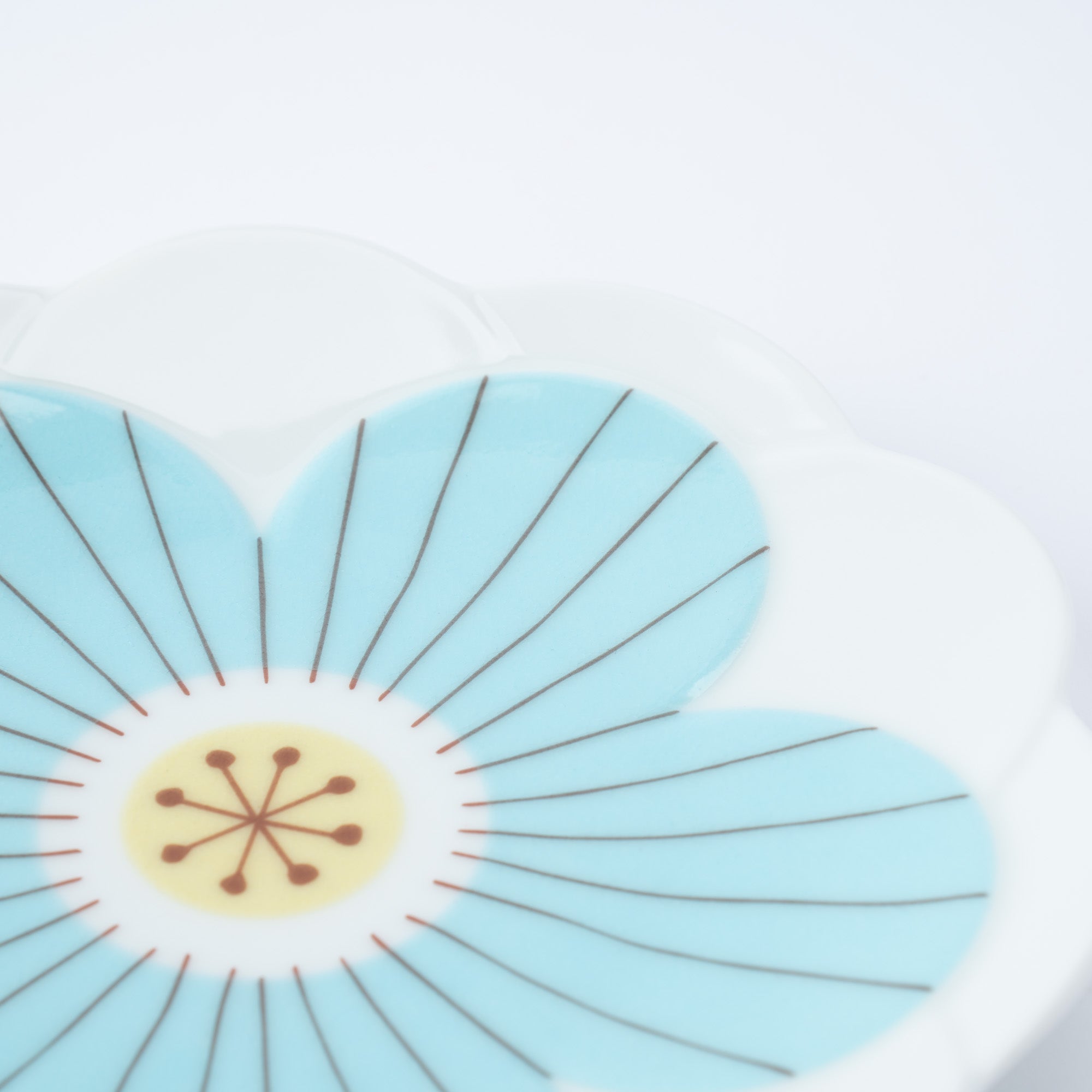 Butterfly & Flower Sauce Plate Set