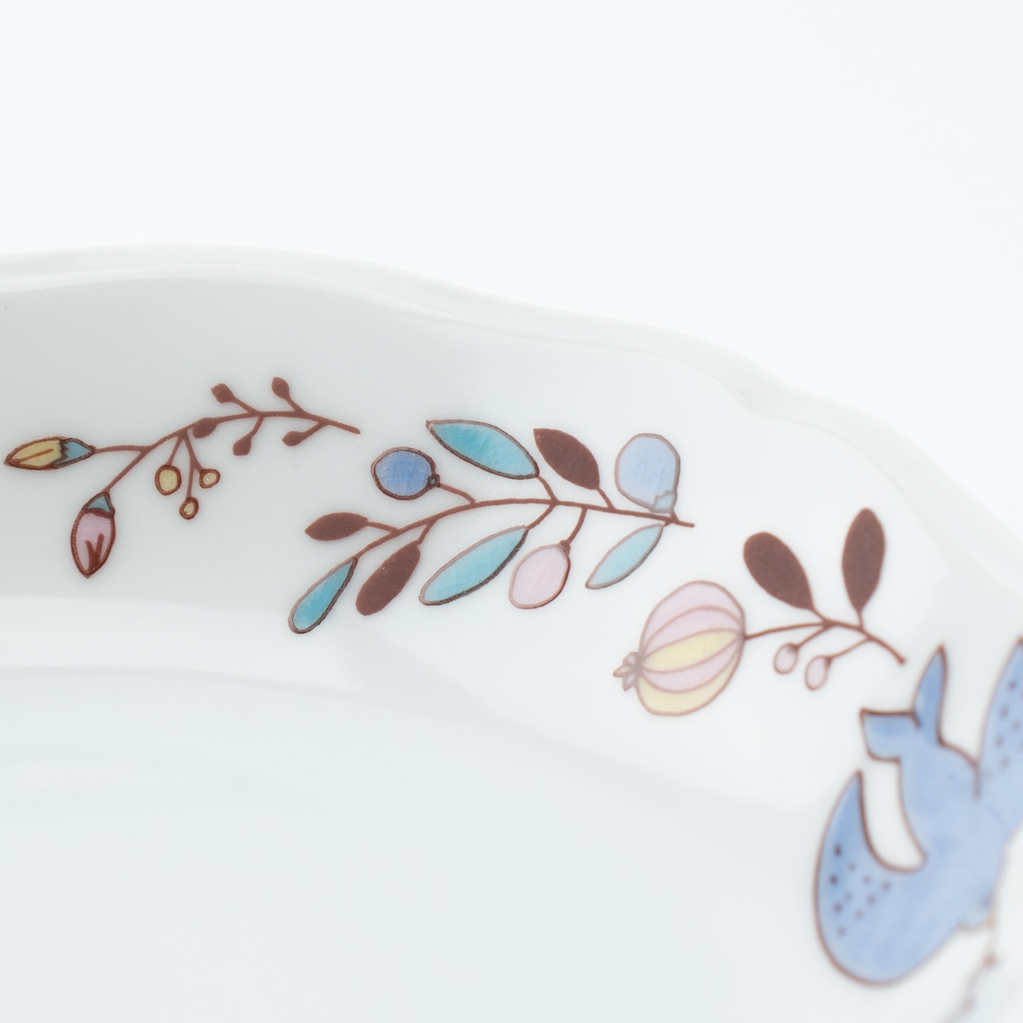 Spring Garland Medium Bowl