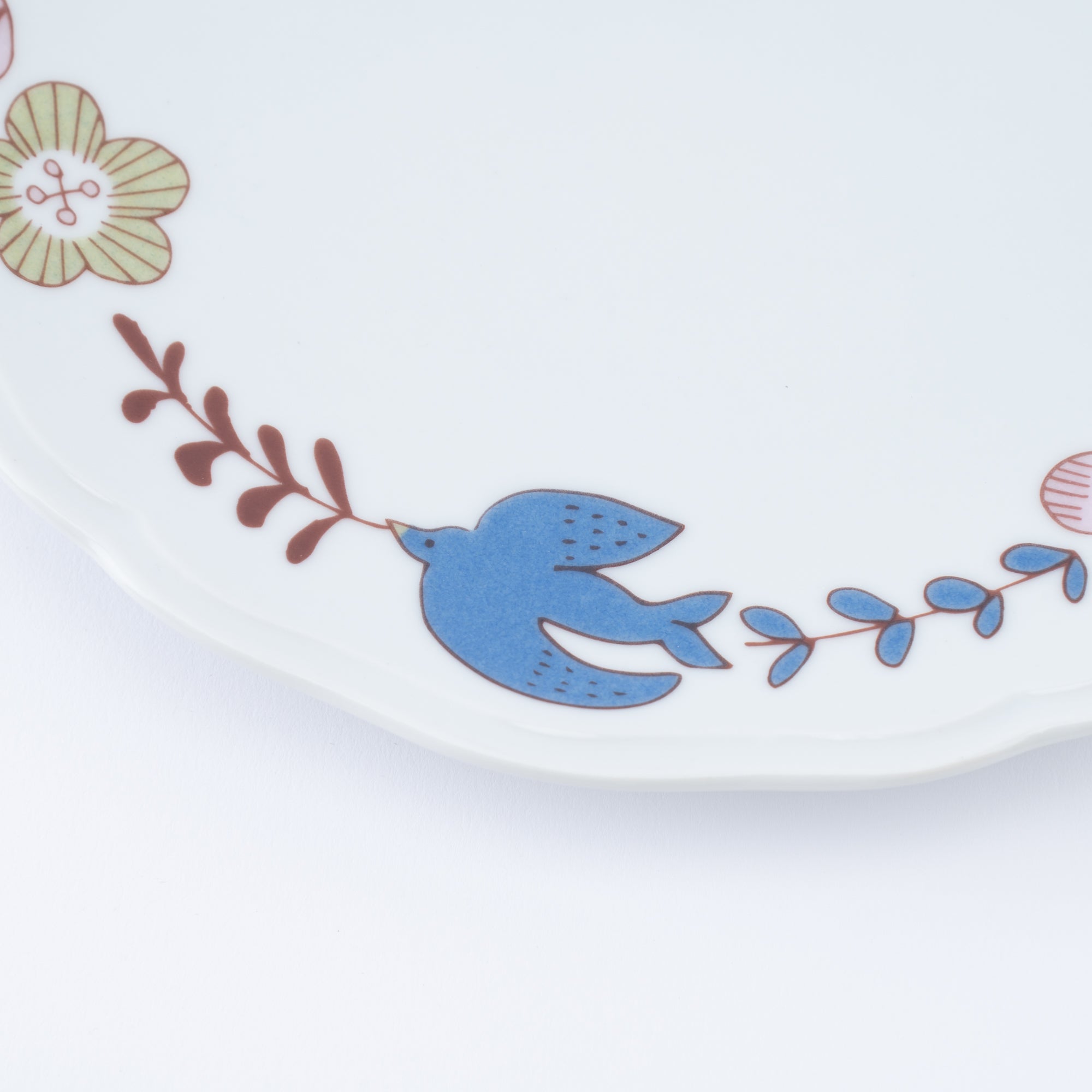 Spring Garland Side Plate