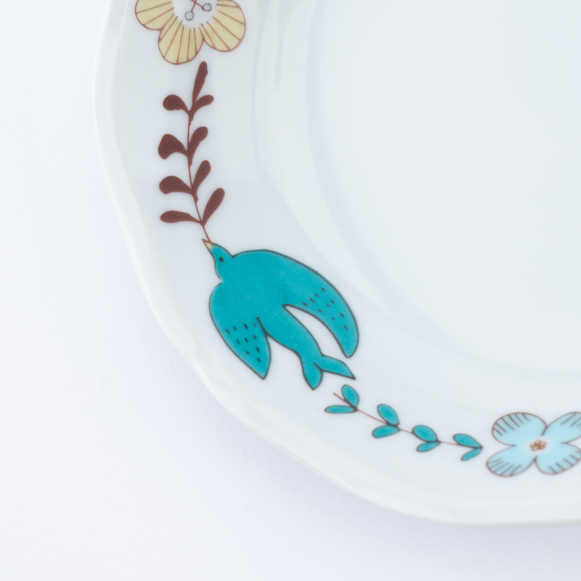Spring Garland Medium Bowl