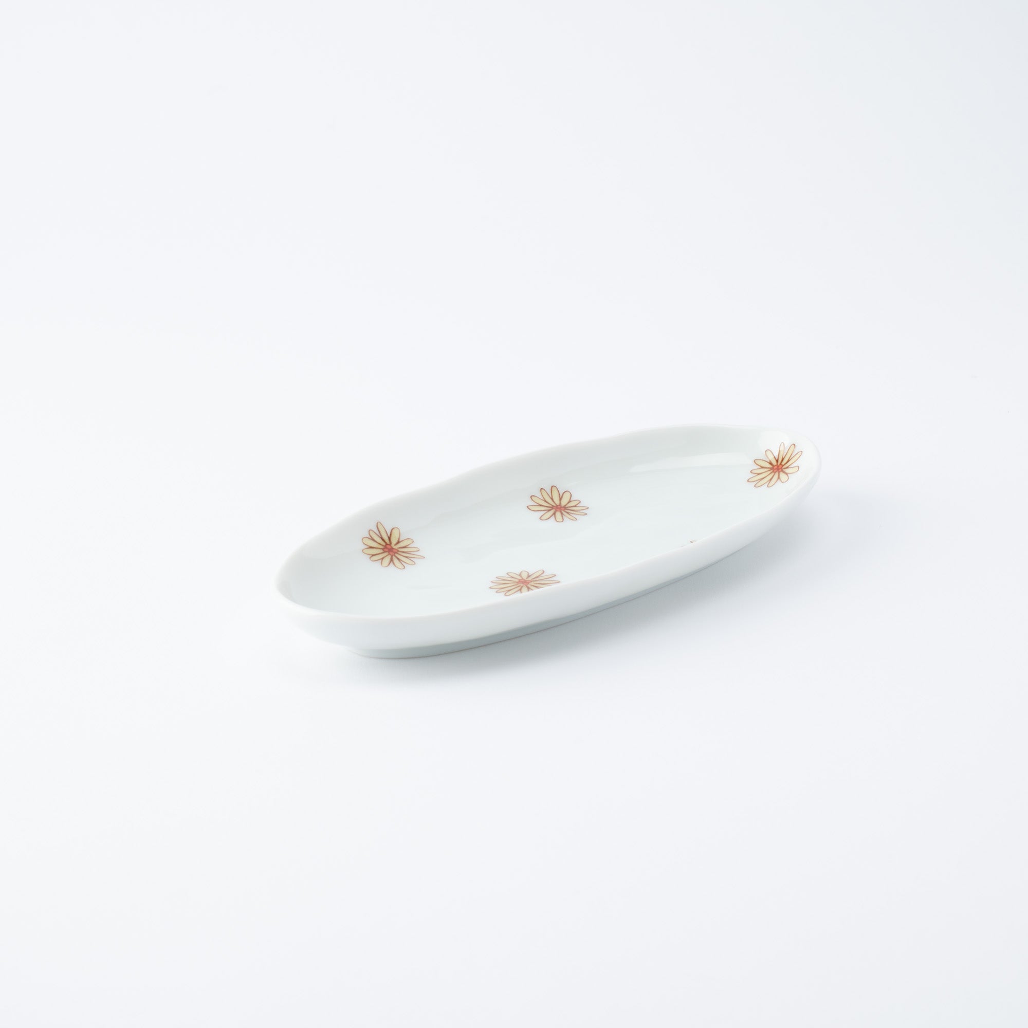 Playful Pattern Oval Side Plate