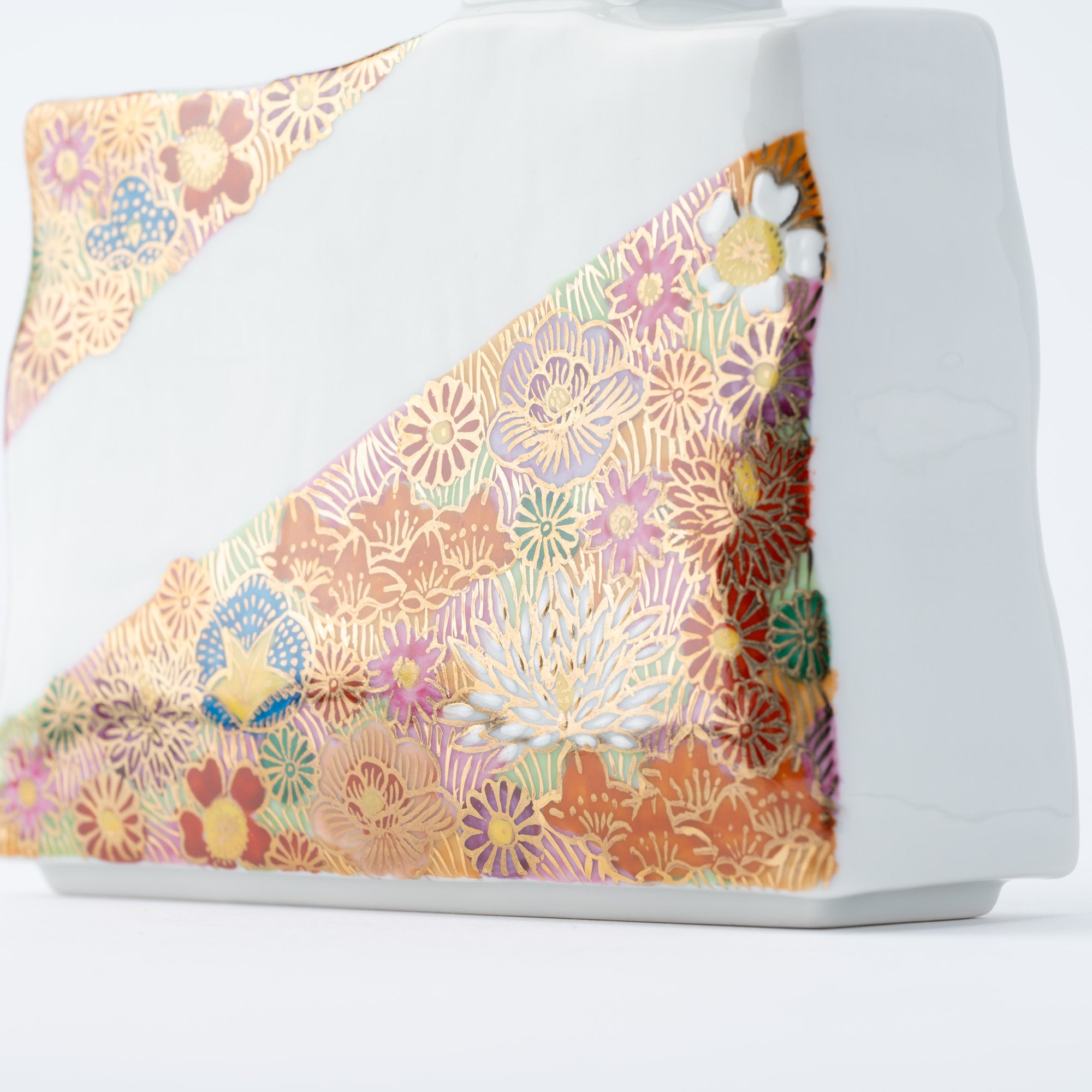 Hanazume Rectangular Japanese Flower Vase