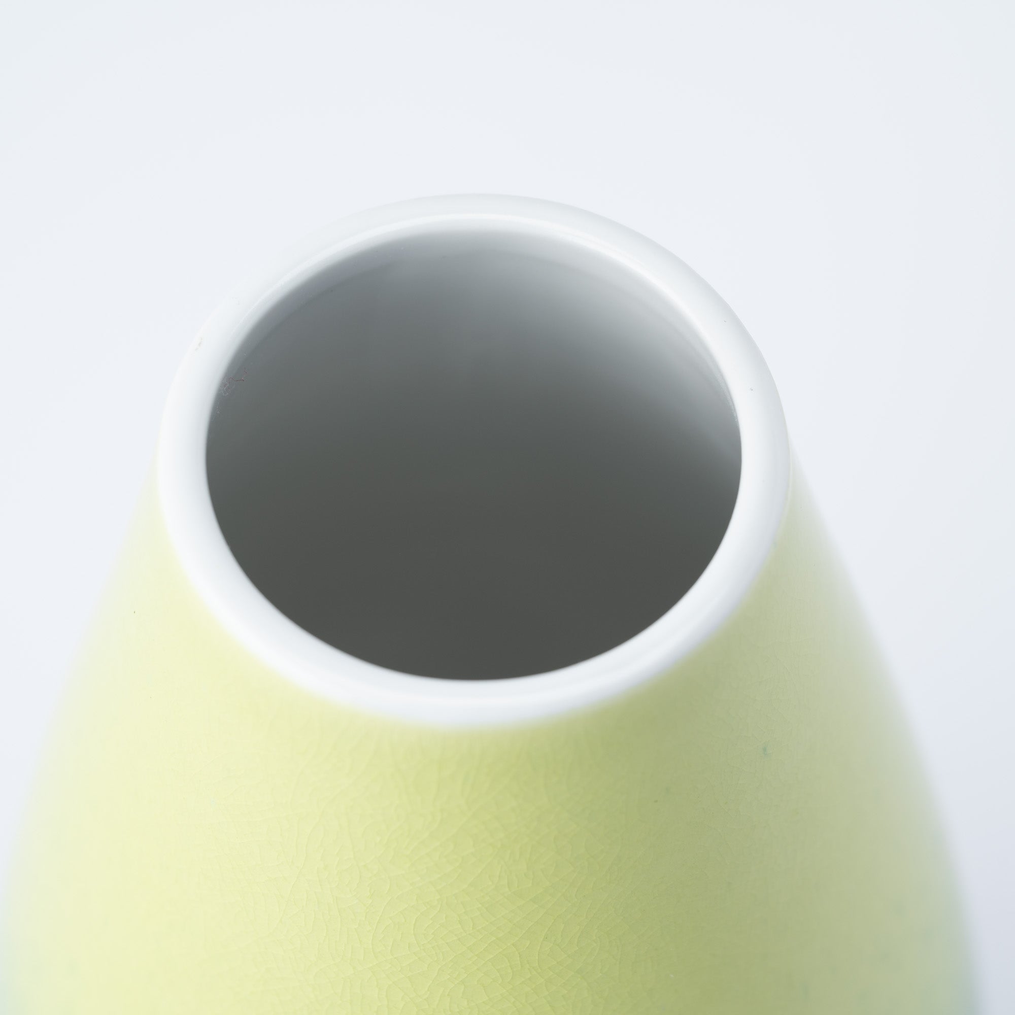 Blue Glaze Radiance Japanese Flower Vase