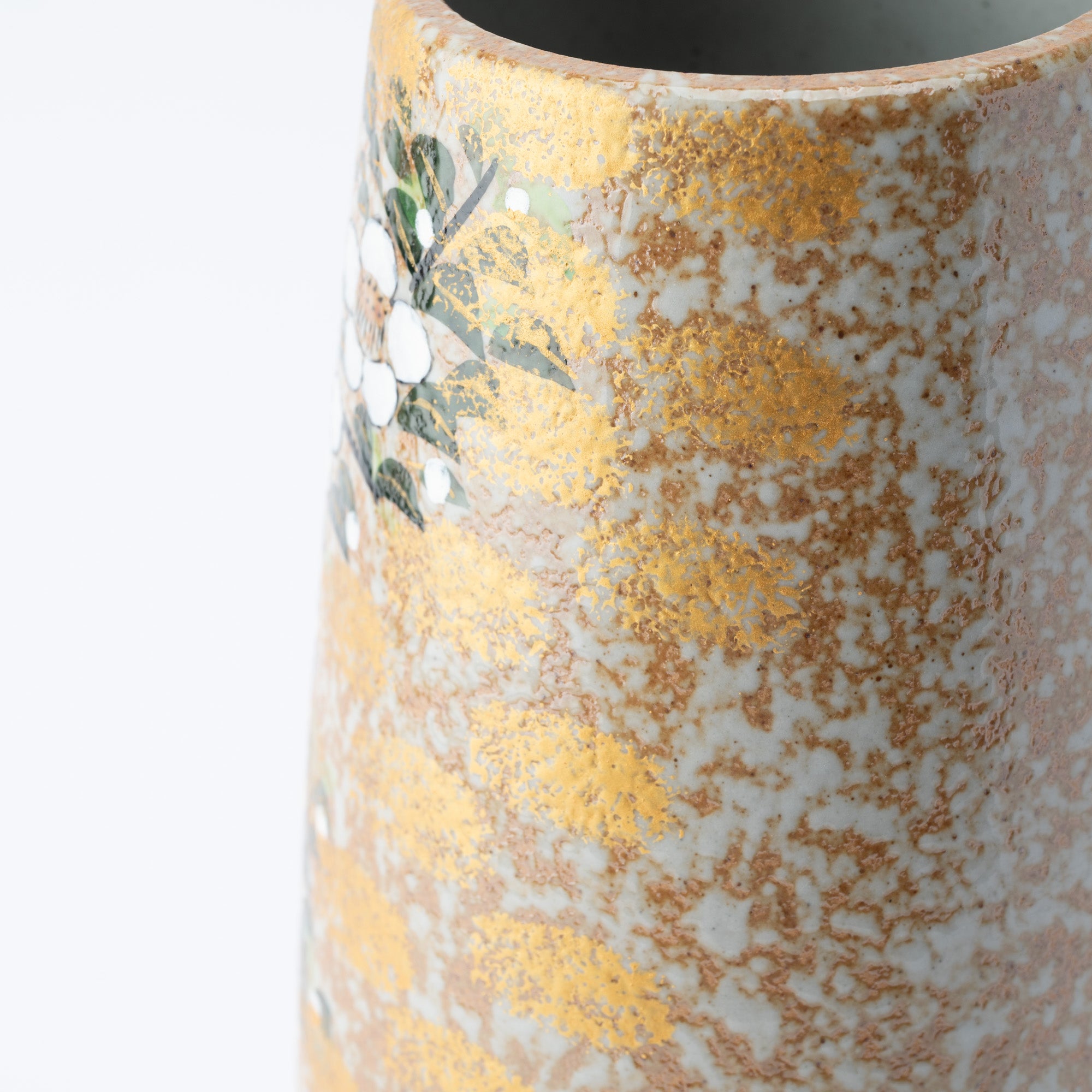 Bird in Sakura Season Japanese Flower Vase