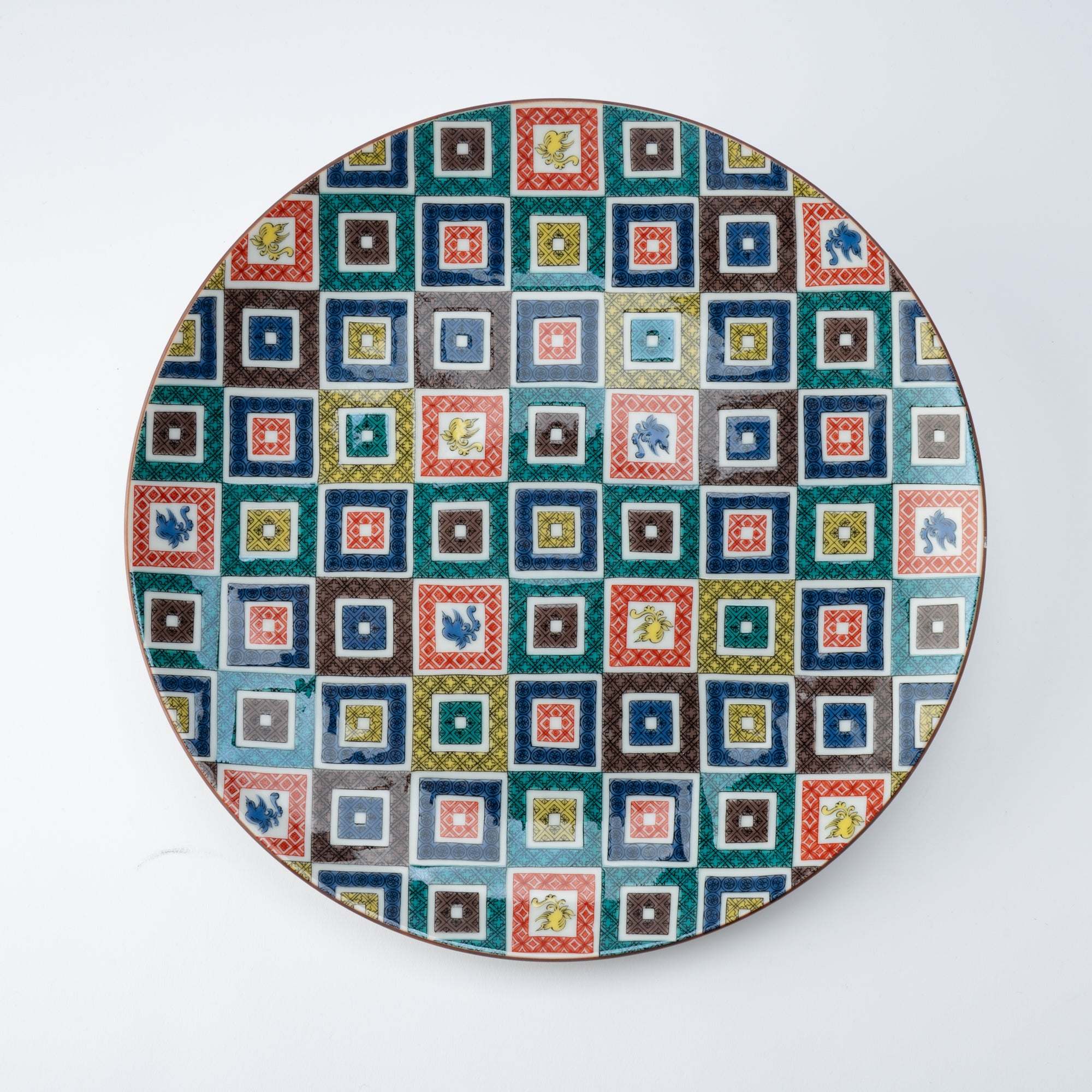 Color Tiles Platter
