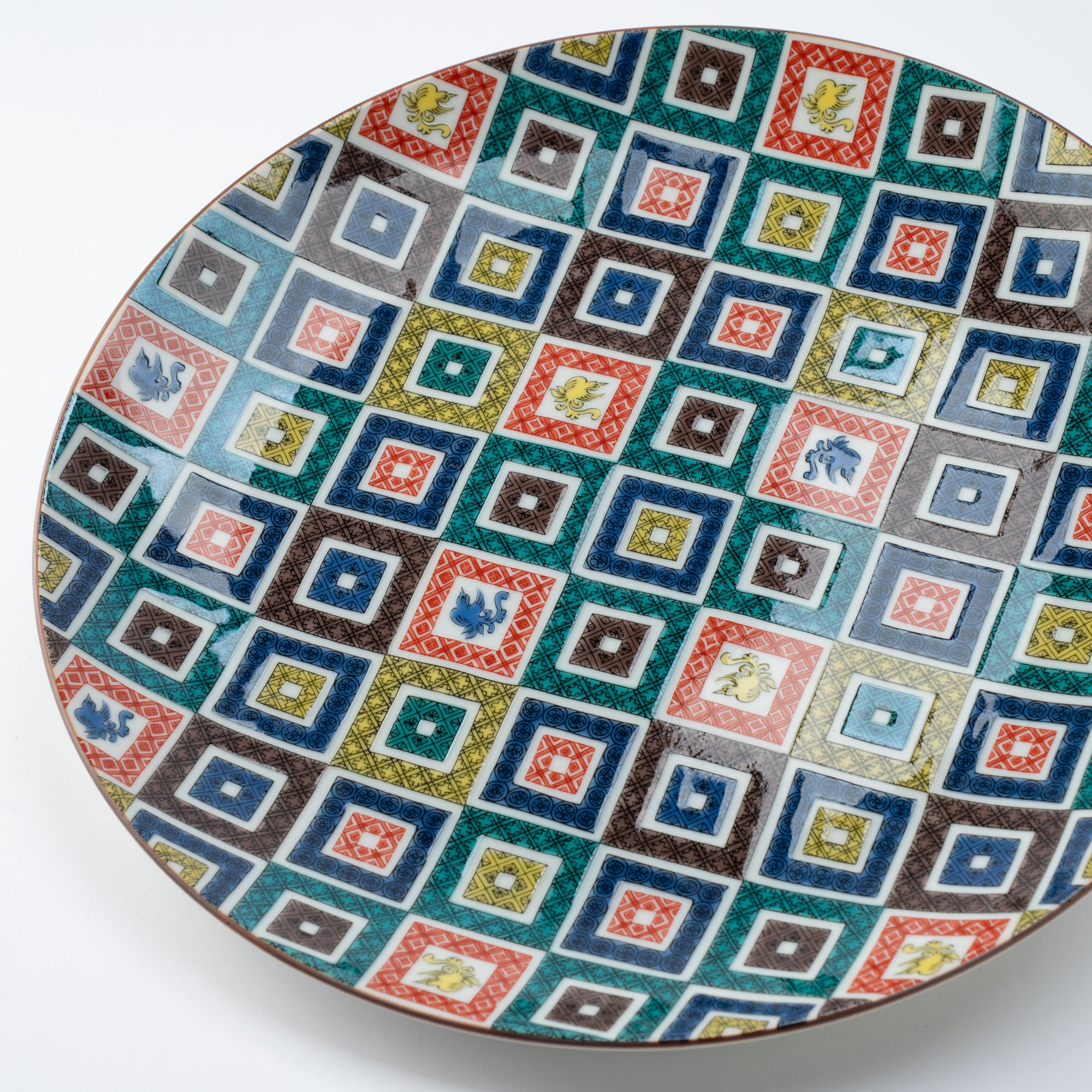 Color Tiles Platter