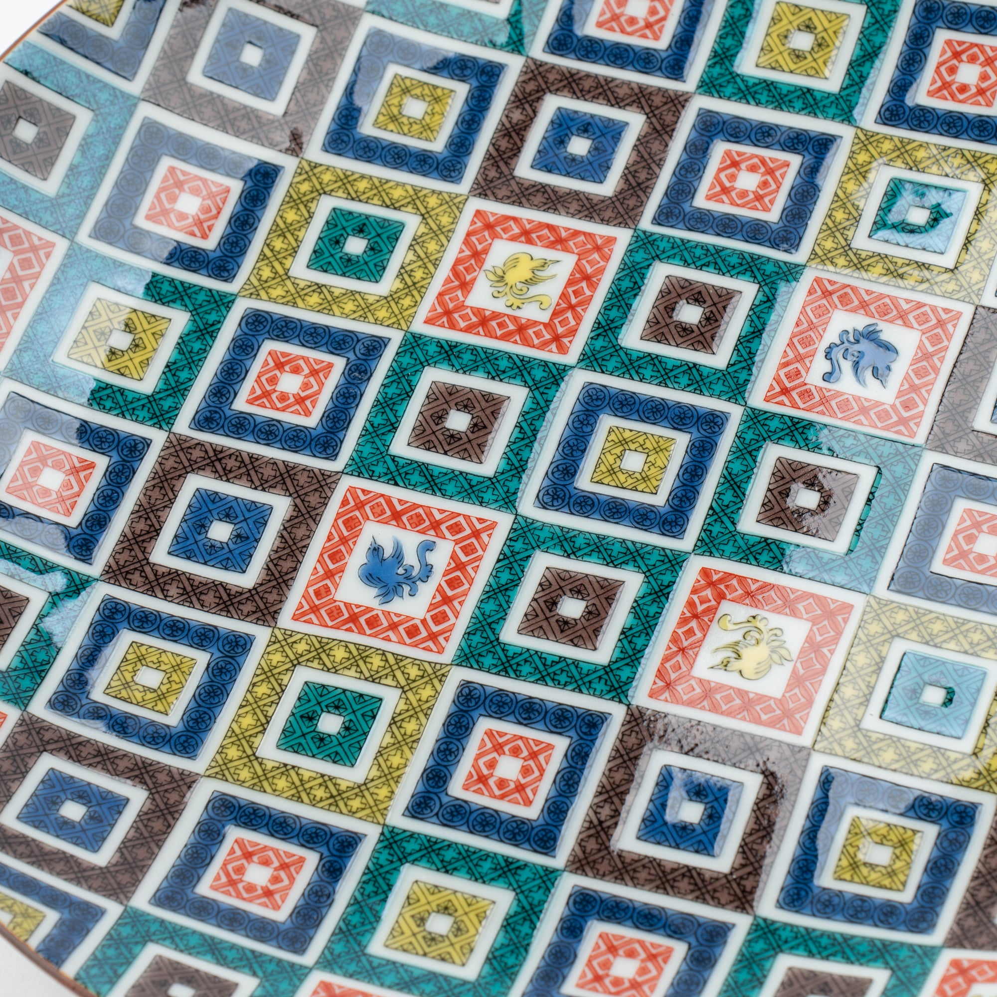 Color Tiles Platter