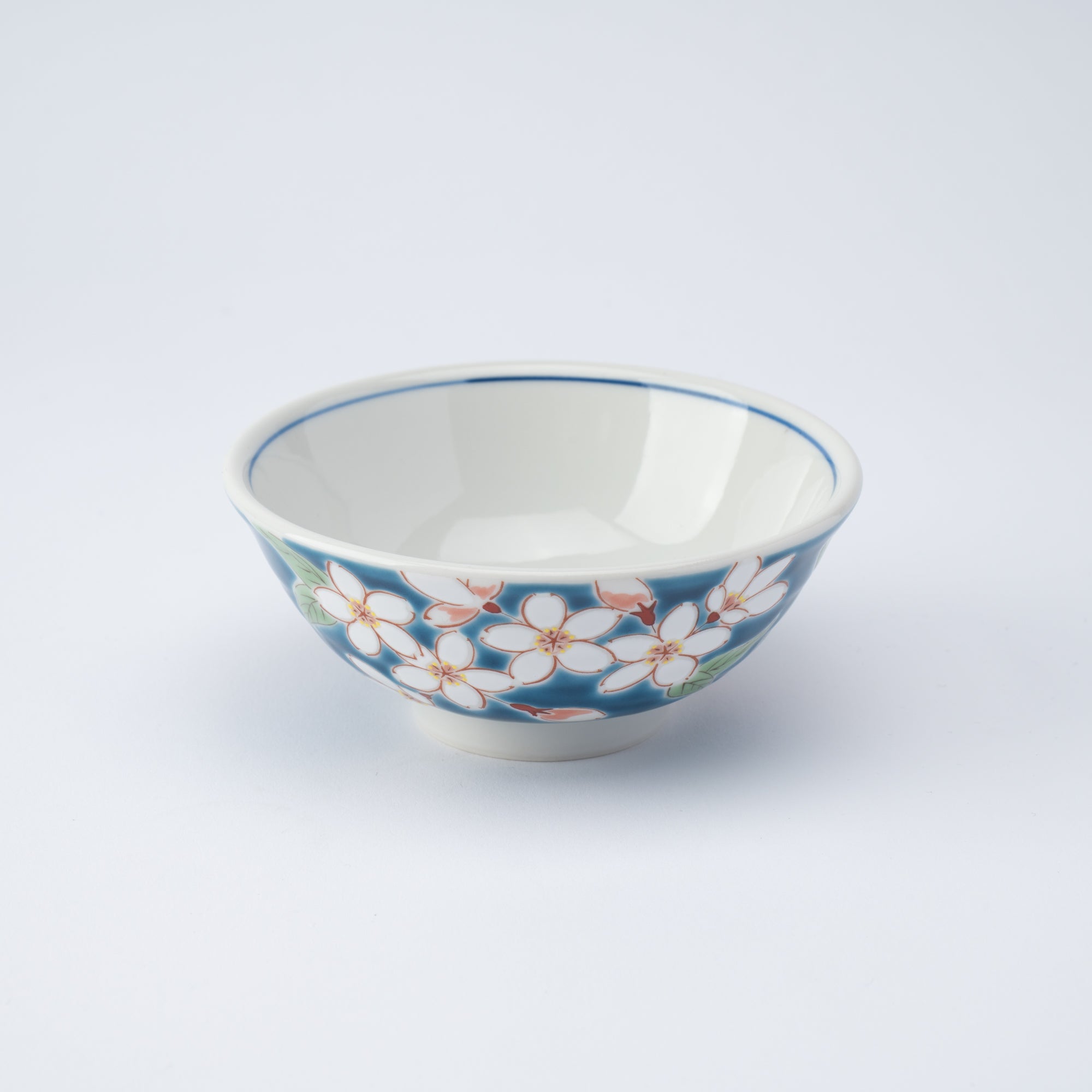 Seasonal Flowers Japanese Rice Bowl