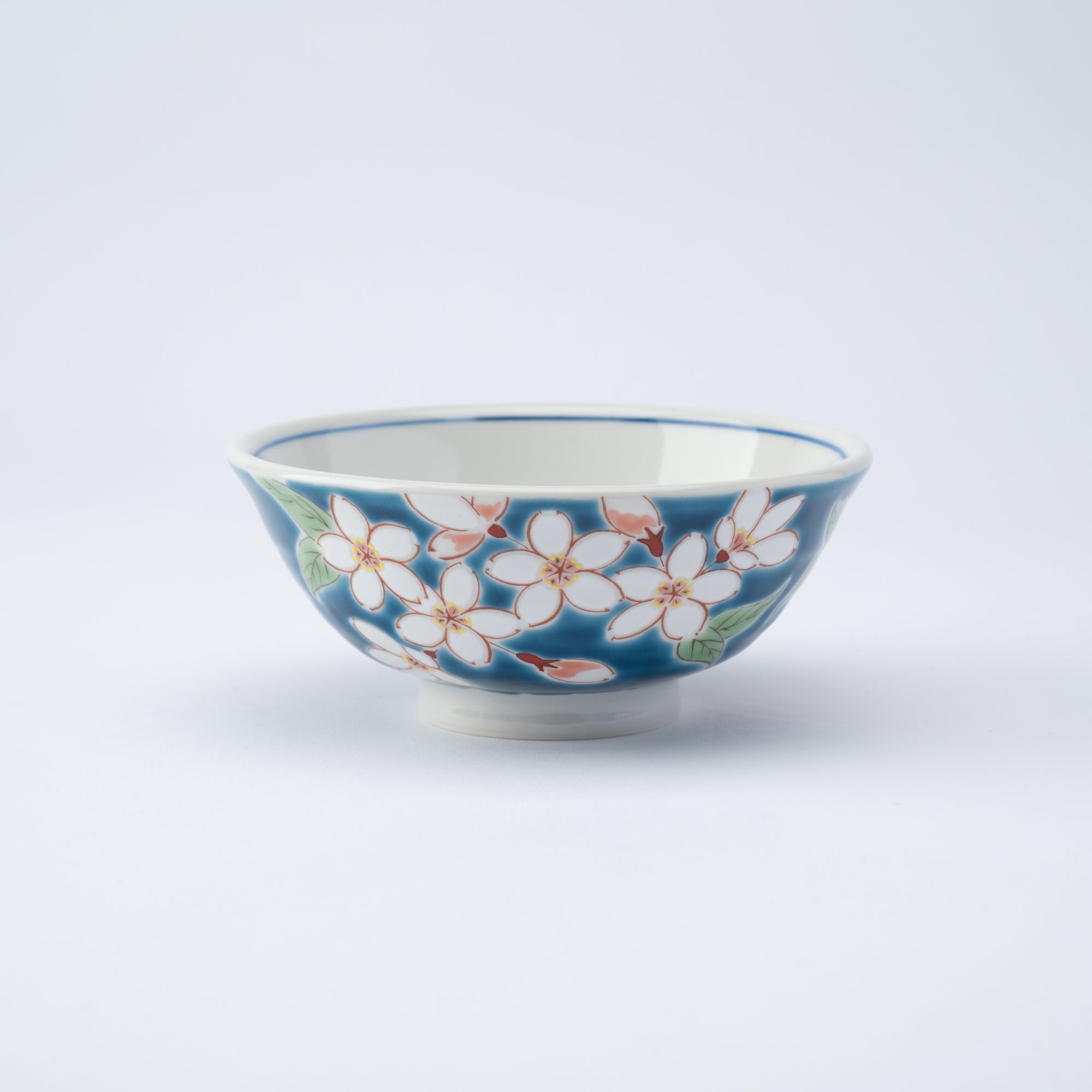 Seasonal Flowers Japanese Rice Bowl
