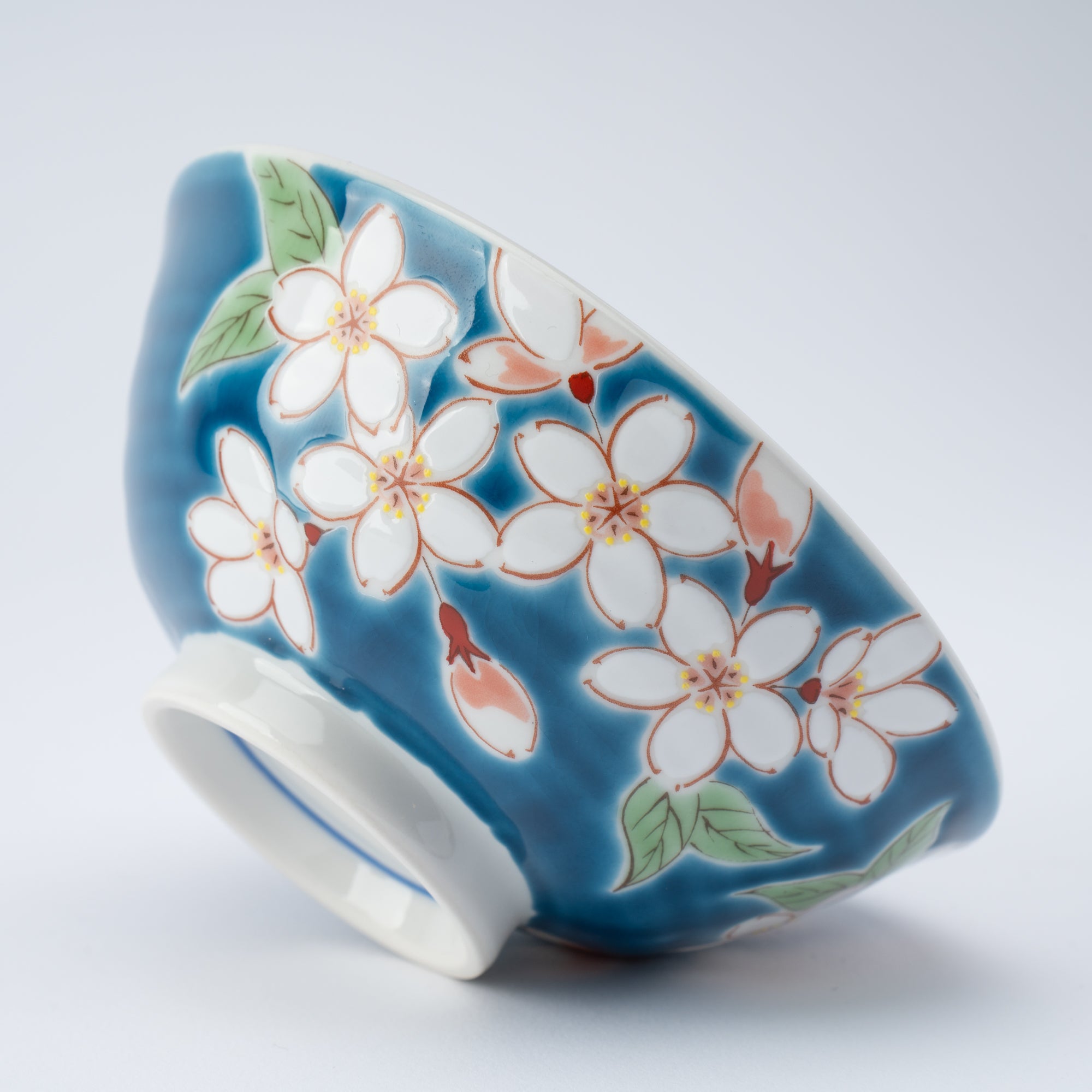 Seasonal Flowers Japanese Rice Bowl