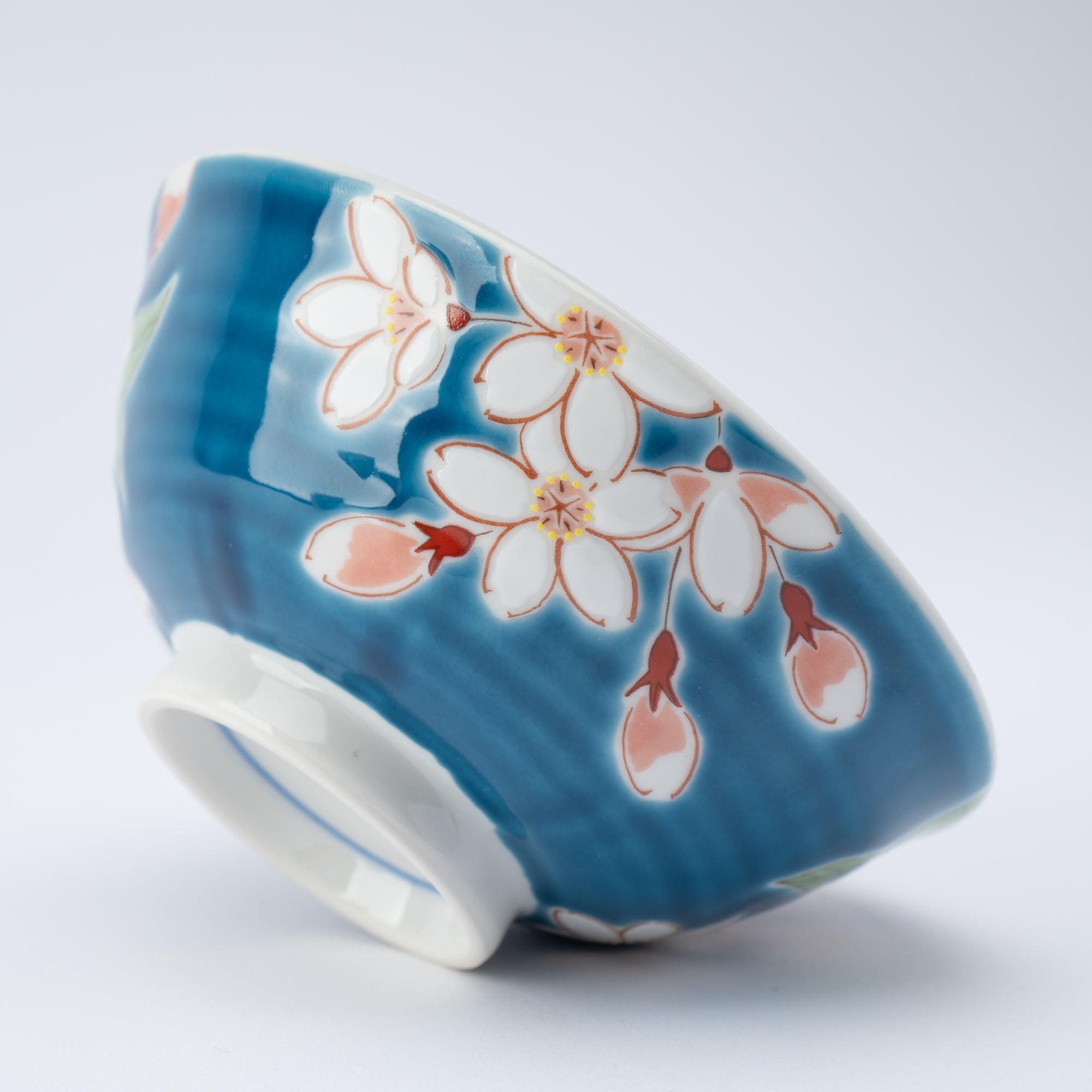 Seasonal Flowers Japanese Rice Bowl