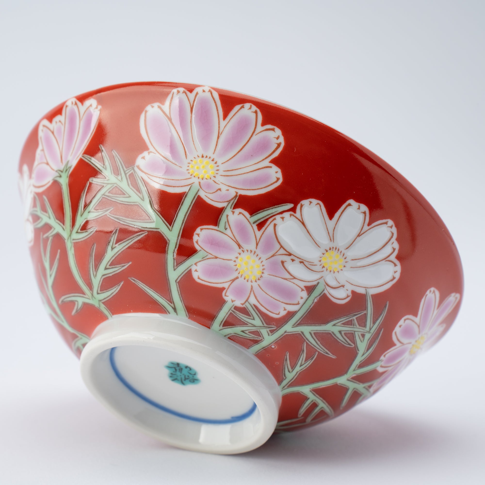Seasonal Flowers Japanese Rice Bowl