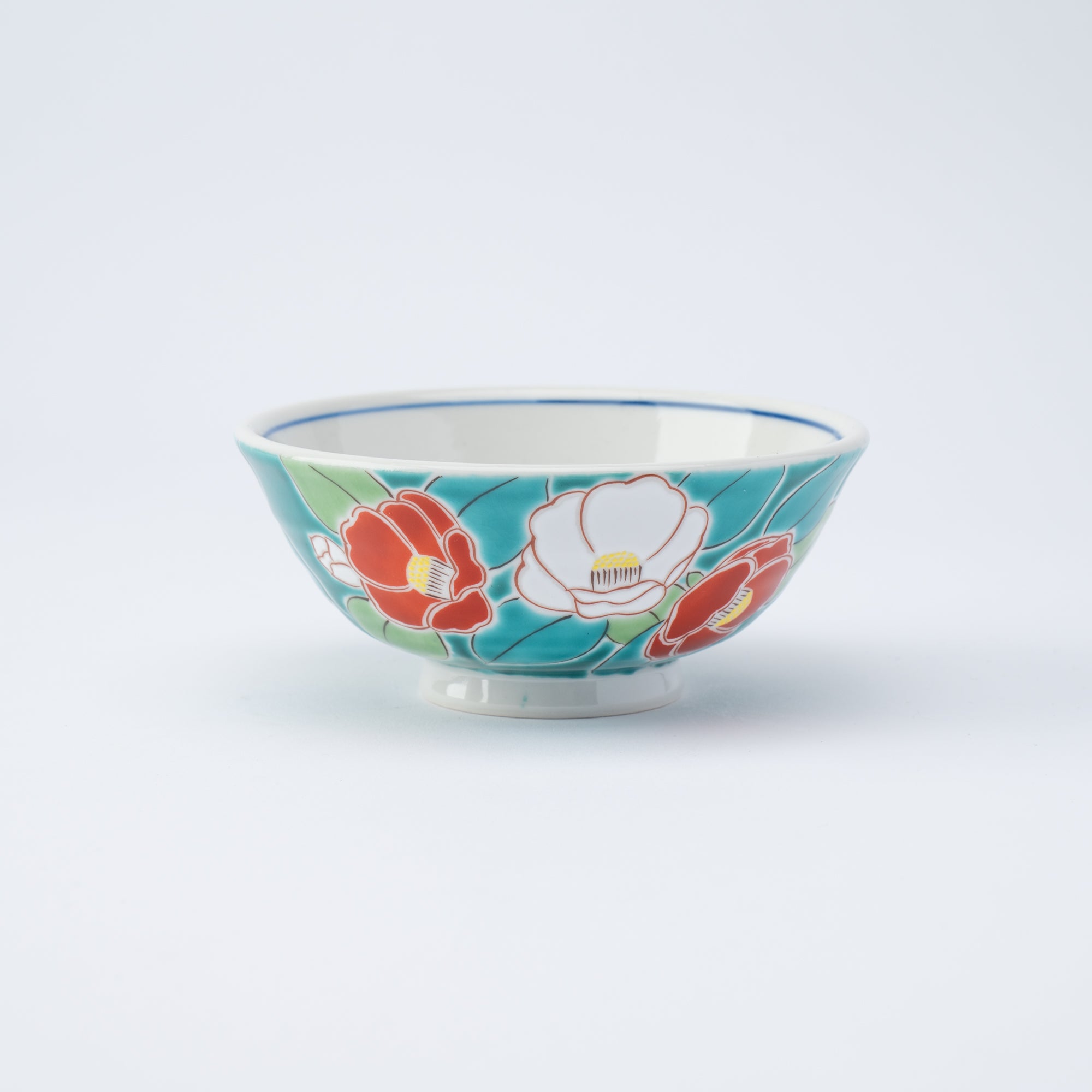 Seasonal Flowers Japanese Rice Bowl