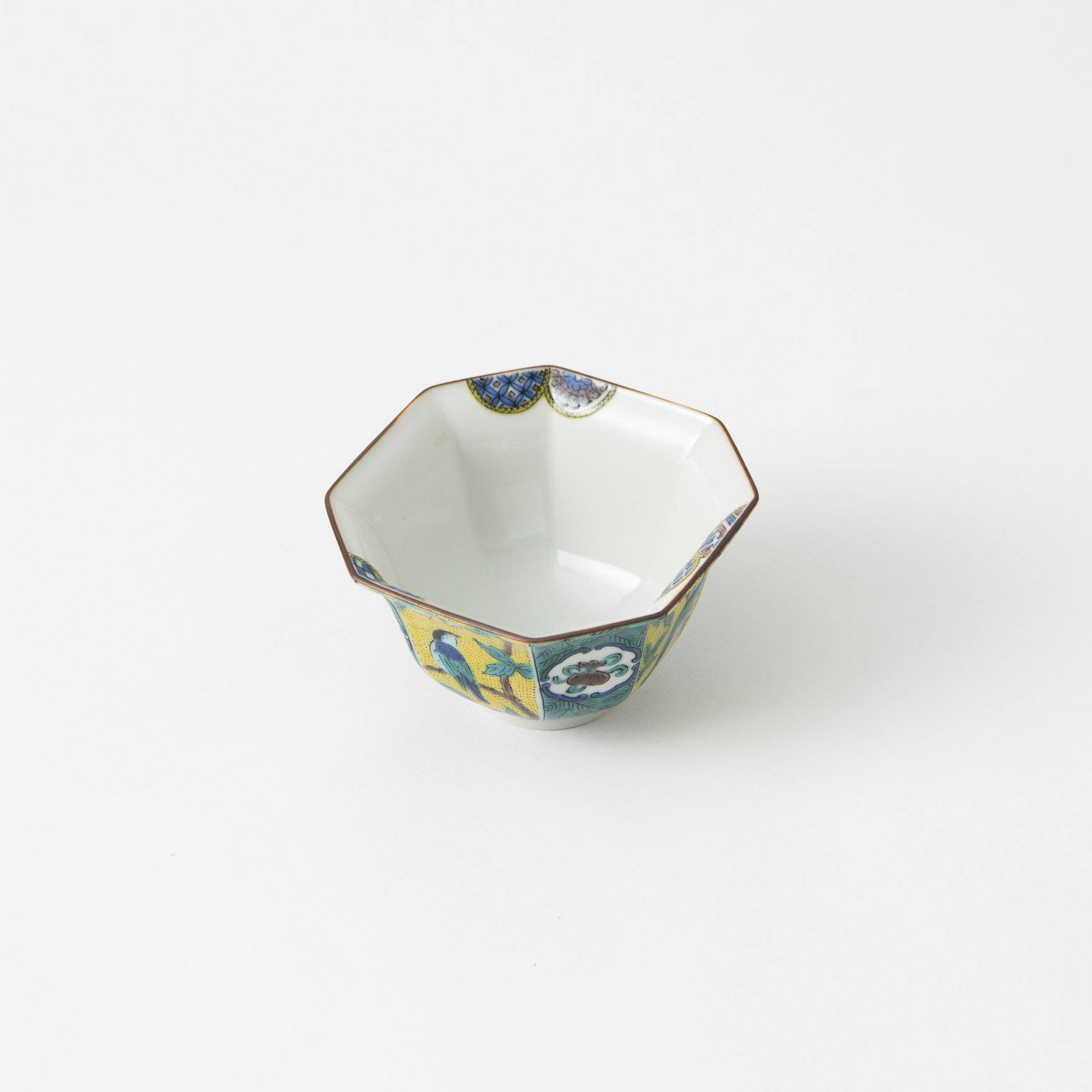 Yoshidaya Plum and Bird Kobachi Small Bowl