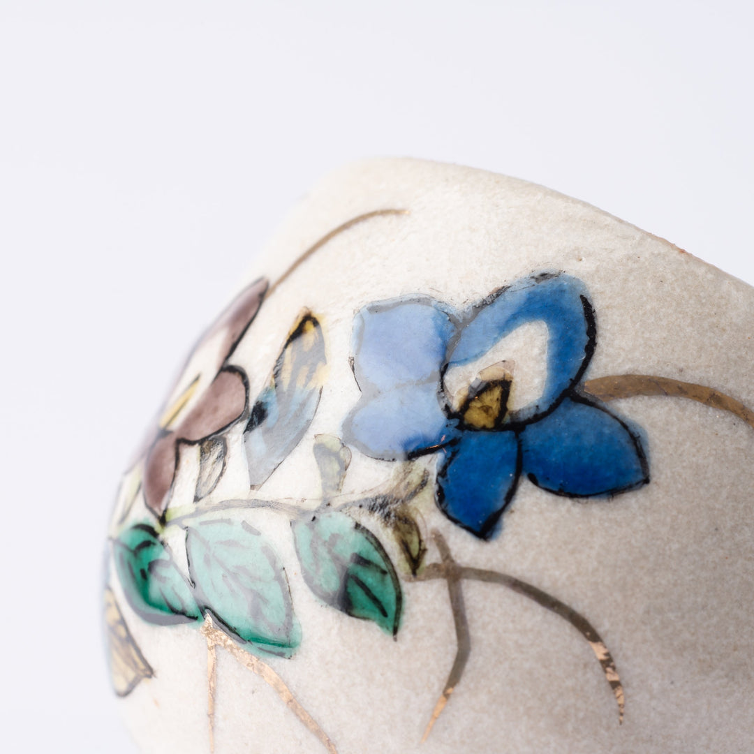 Five Flowers Kutani Ochoko Sake Cup Set | JAPAN KUTANI SHOP Five Flowers Kutani Ochoko Sake Cup Set | JAPAN KUTANI SHOP