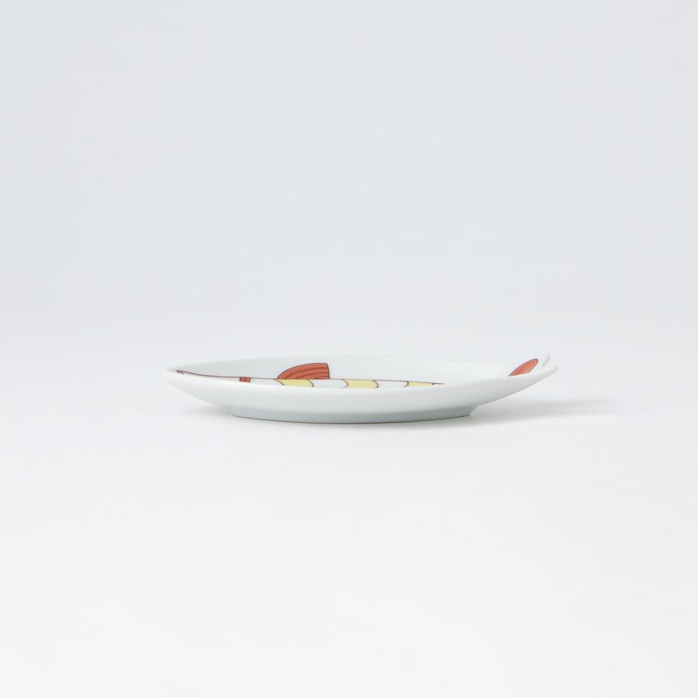 Harekutani Fish Sauce Plate - MUSUBI KILN - Handmade Japanese Tableware and Japanese Dinnerware